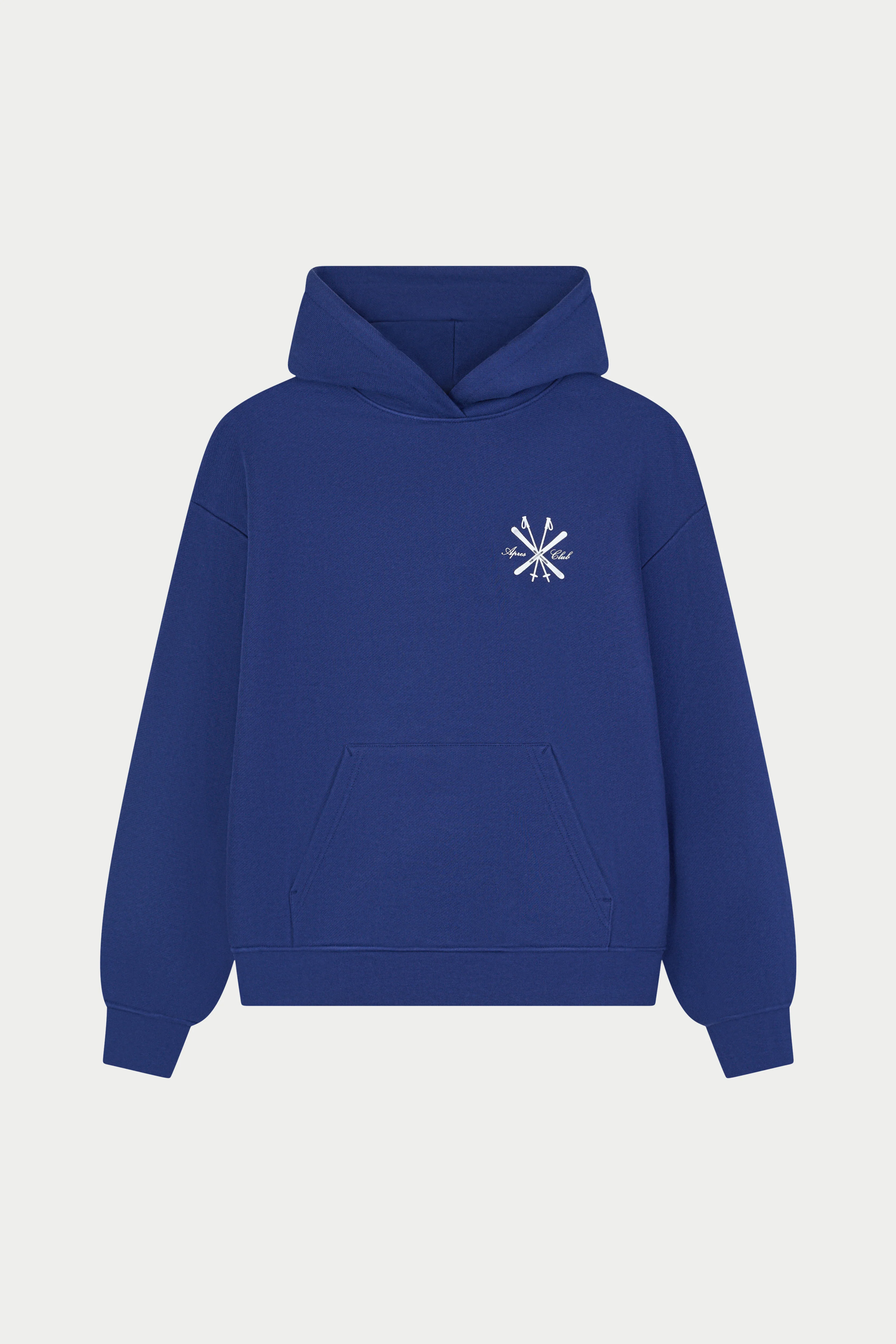 APRES GRAPHIC OVERSIZED HOODIE - DARK NAVY