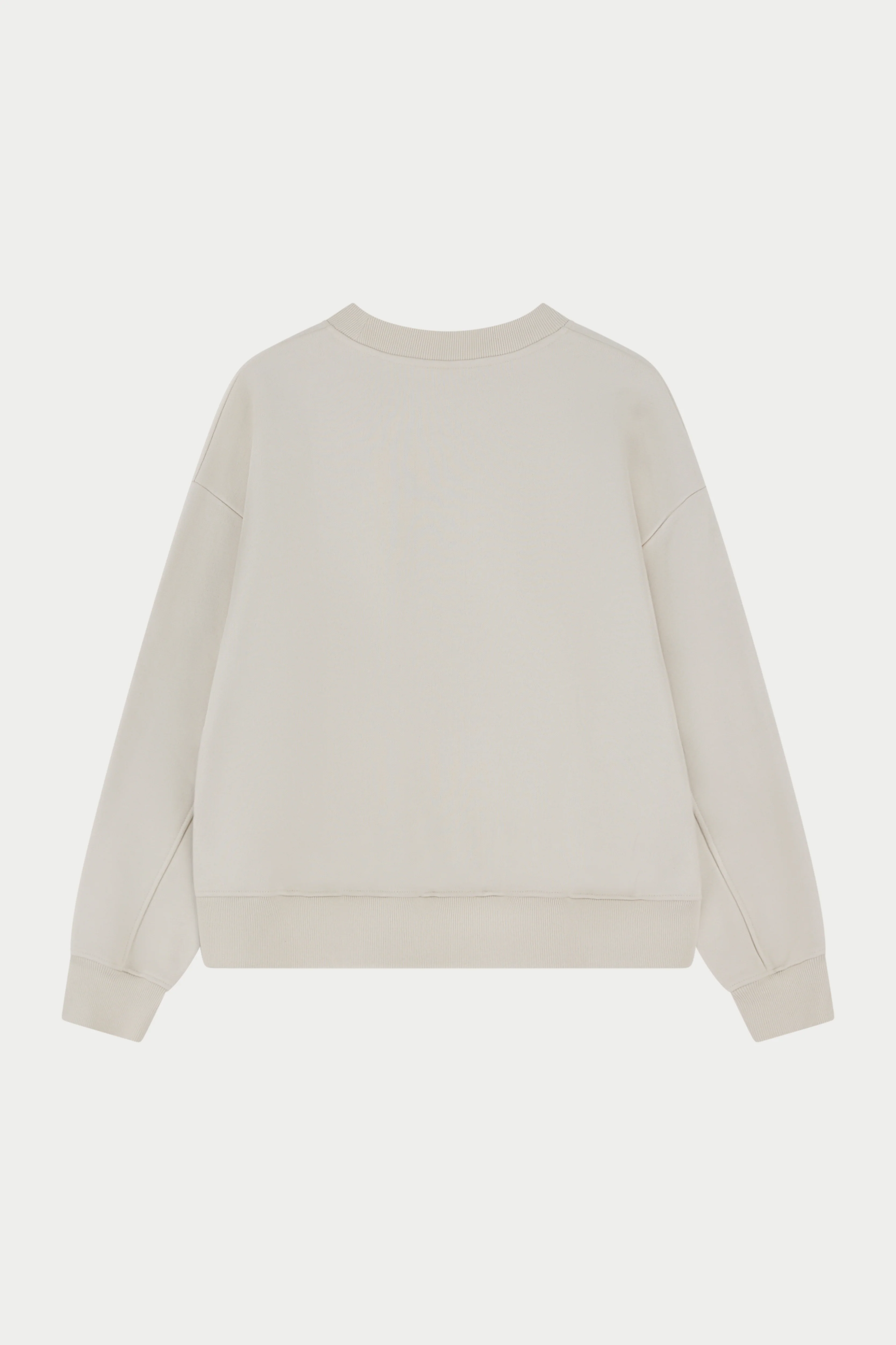 BORG EMBLEM APPLIQUE CREW - BONE - Image 6
