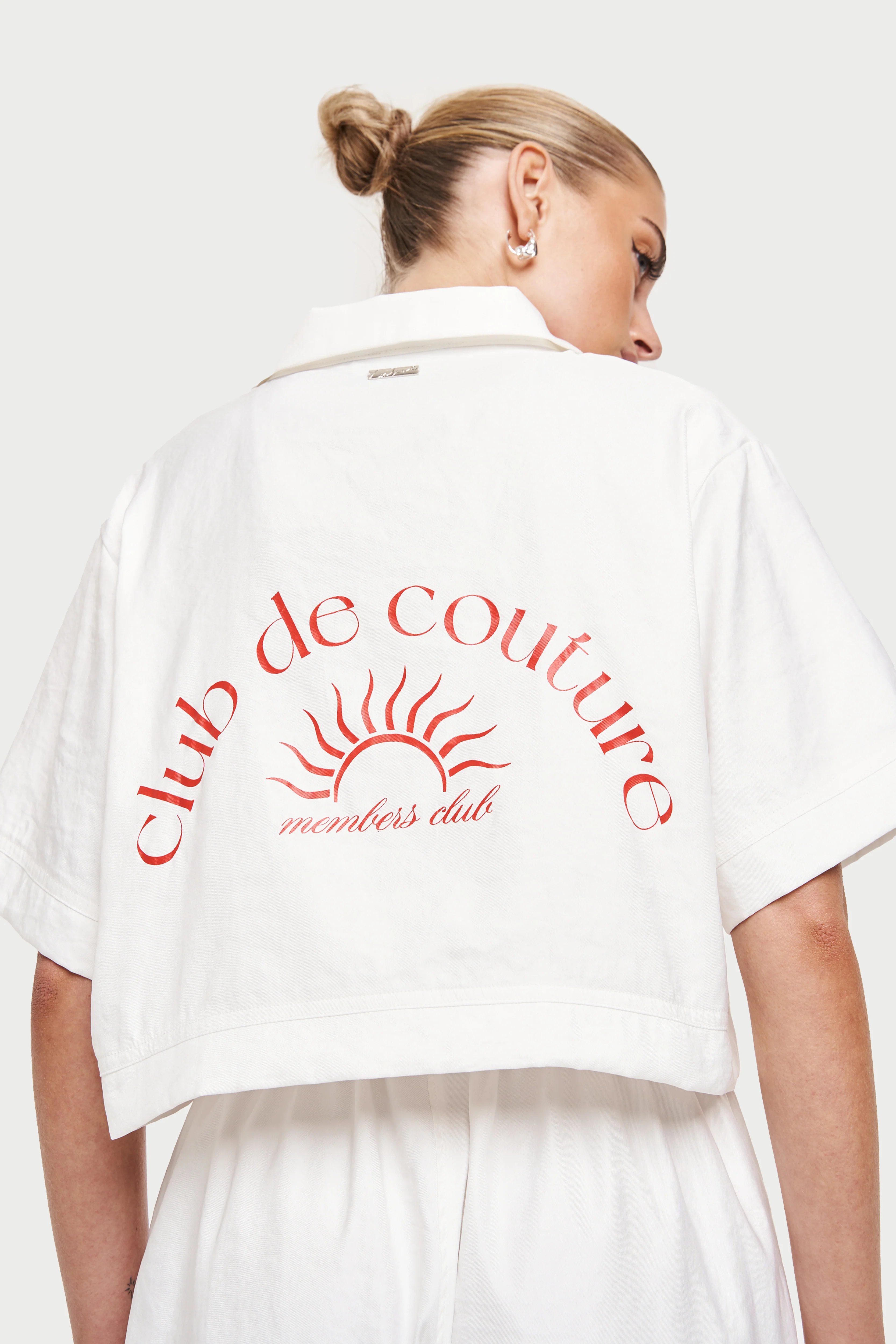CLUB DE COUTURE RESORT SHIRT - WHITE - Image 5