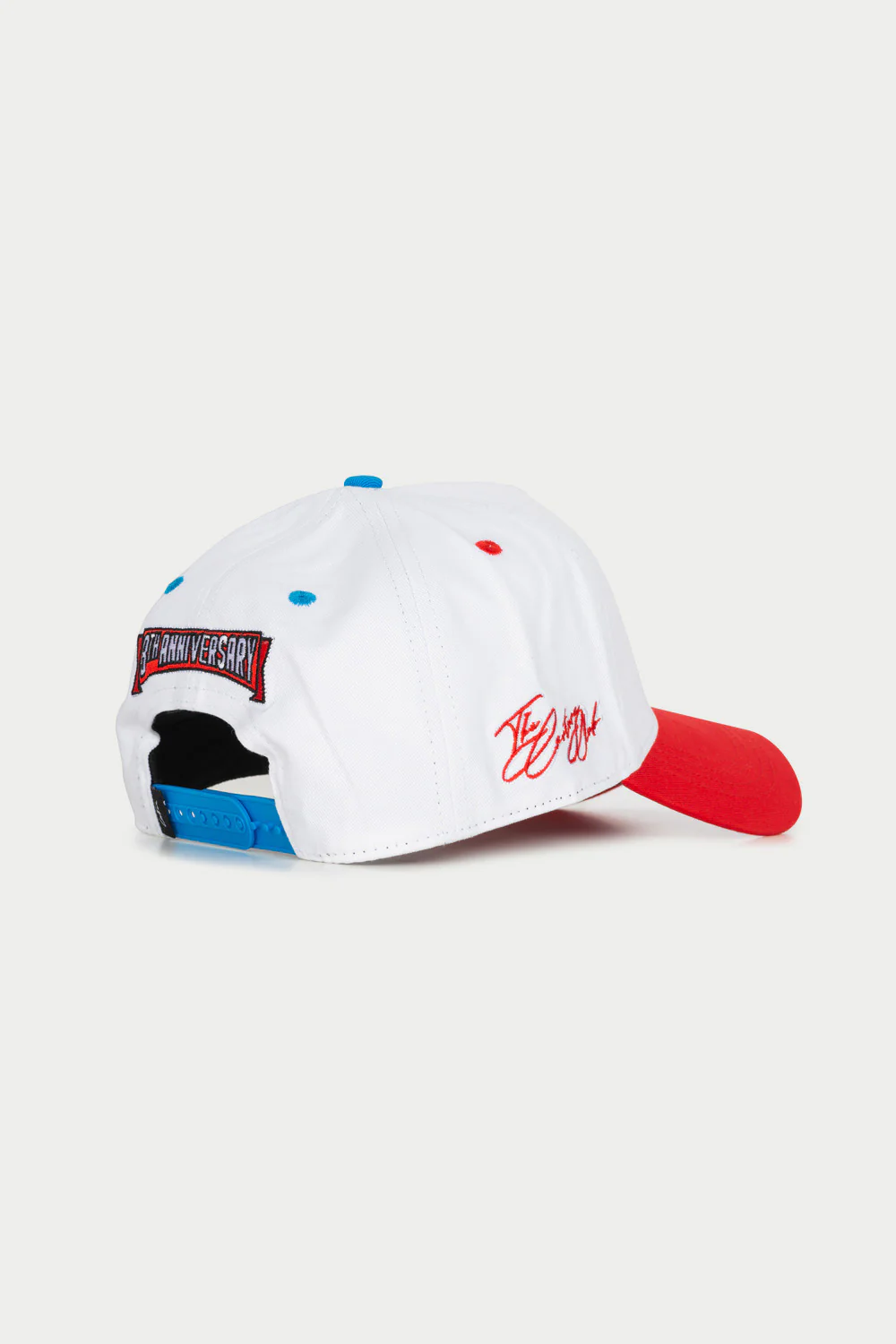 EMBLEM ANNIVERSARY BADGED CAP - WHITE - Image 4