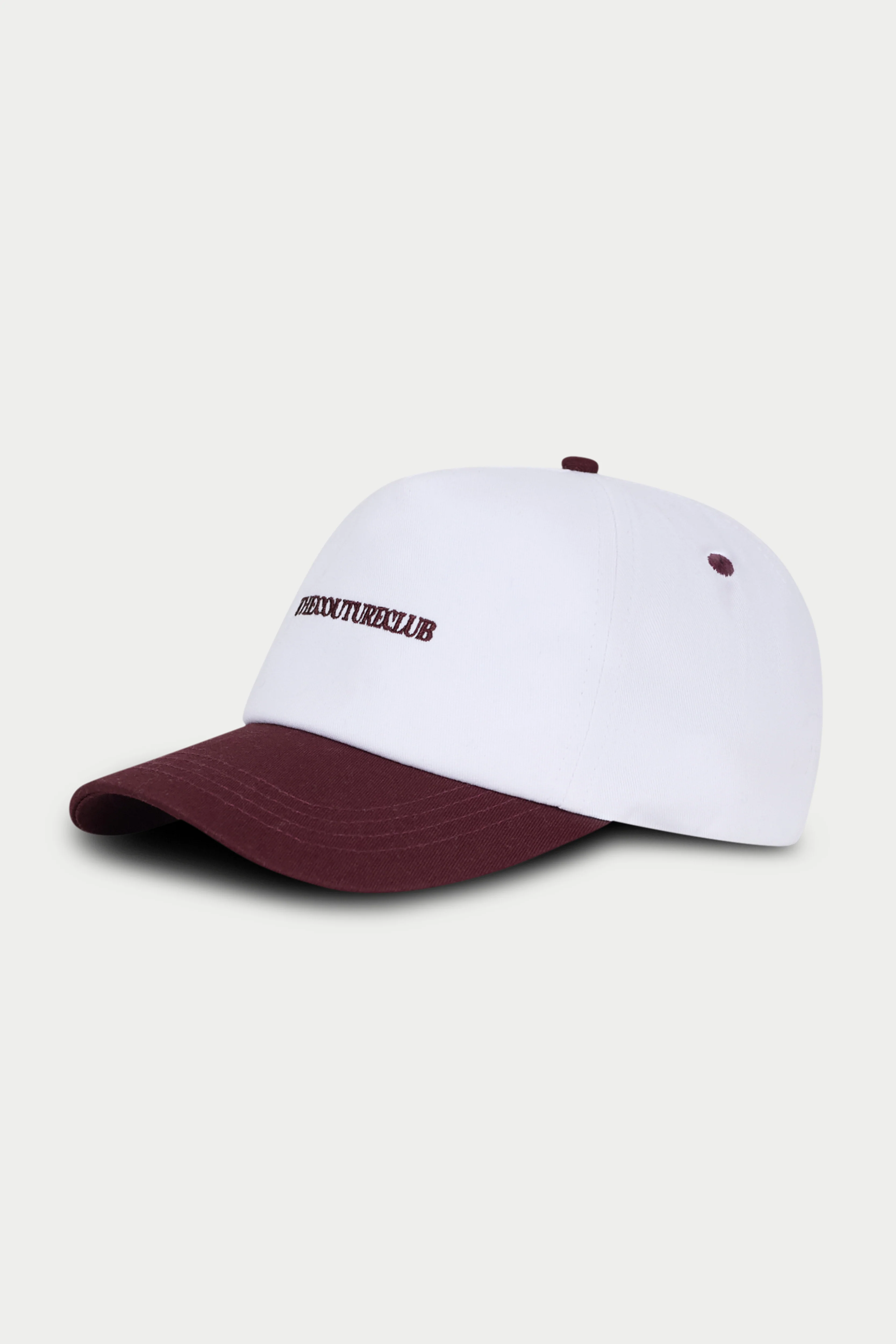 COPYRIGHT EMBROIDERED CAP - BURGUNDY - Image 2