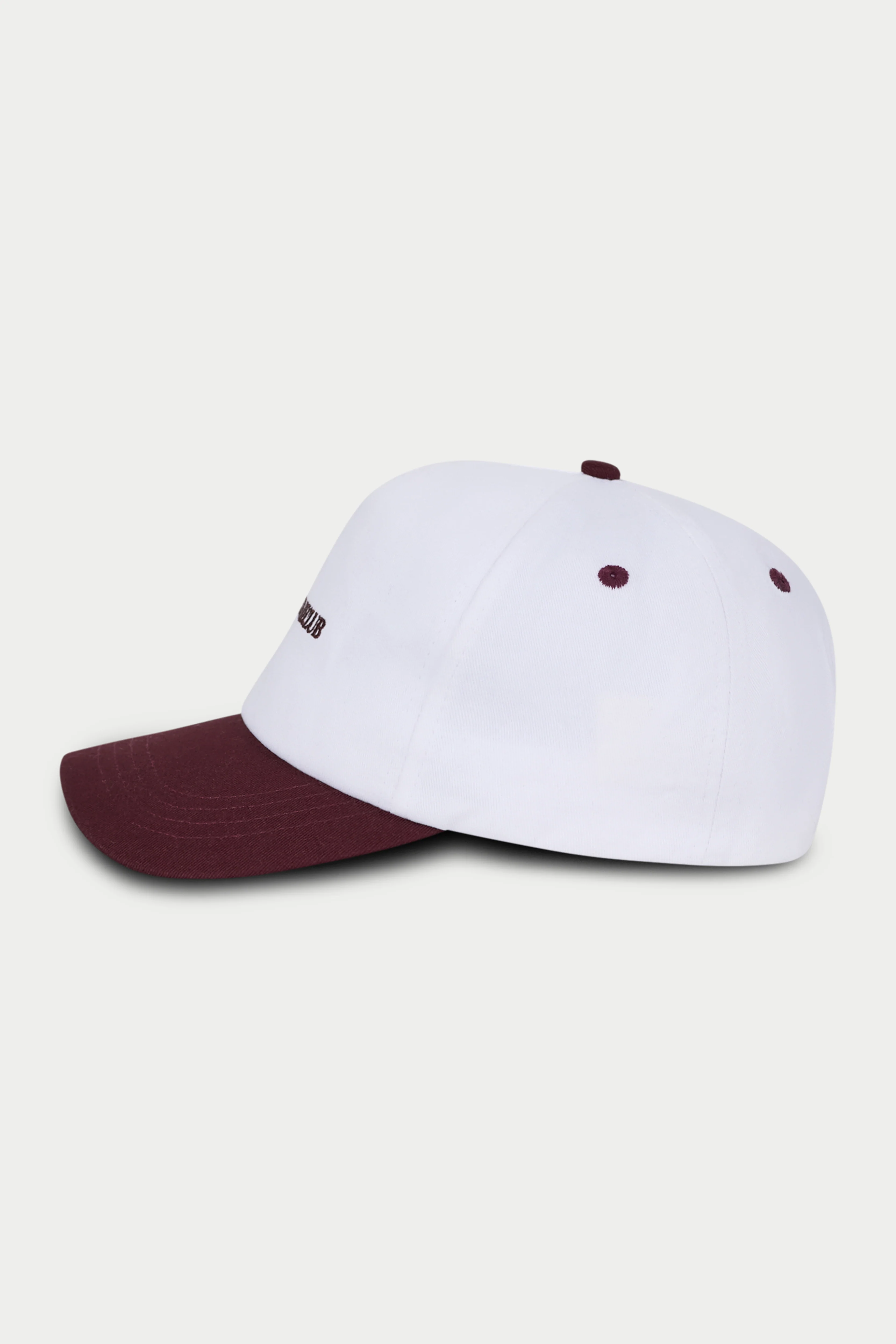 COPYRIGHT EMBROIDERED CAP - BURGUNDY - Image 3