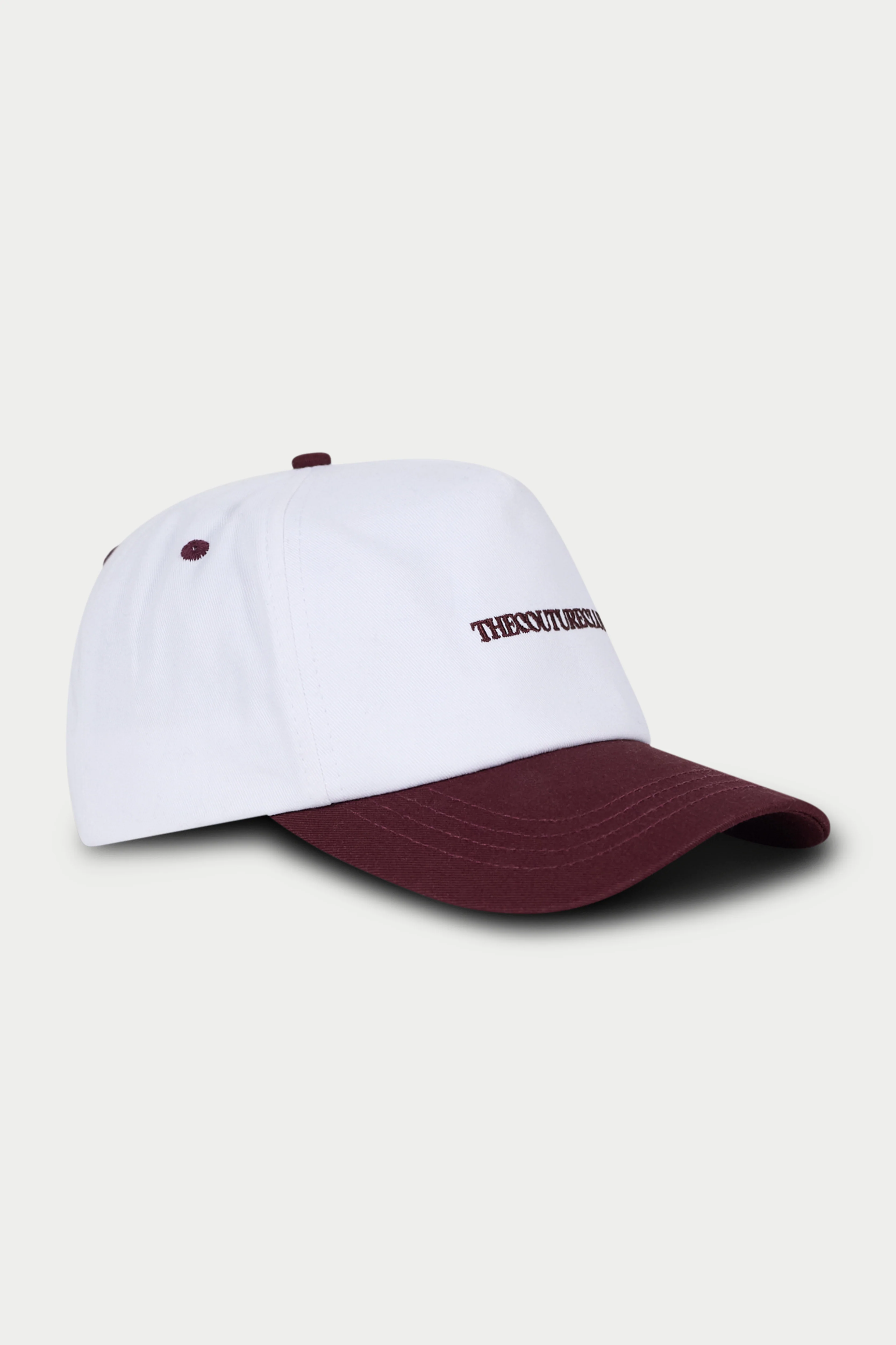 COPYRIGHT EMBROIDERED CAP - BURGUNDY - Image 8