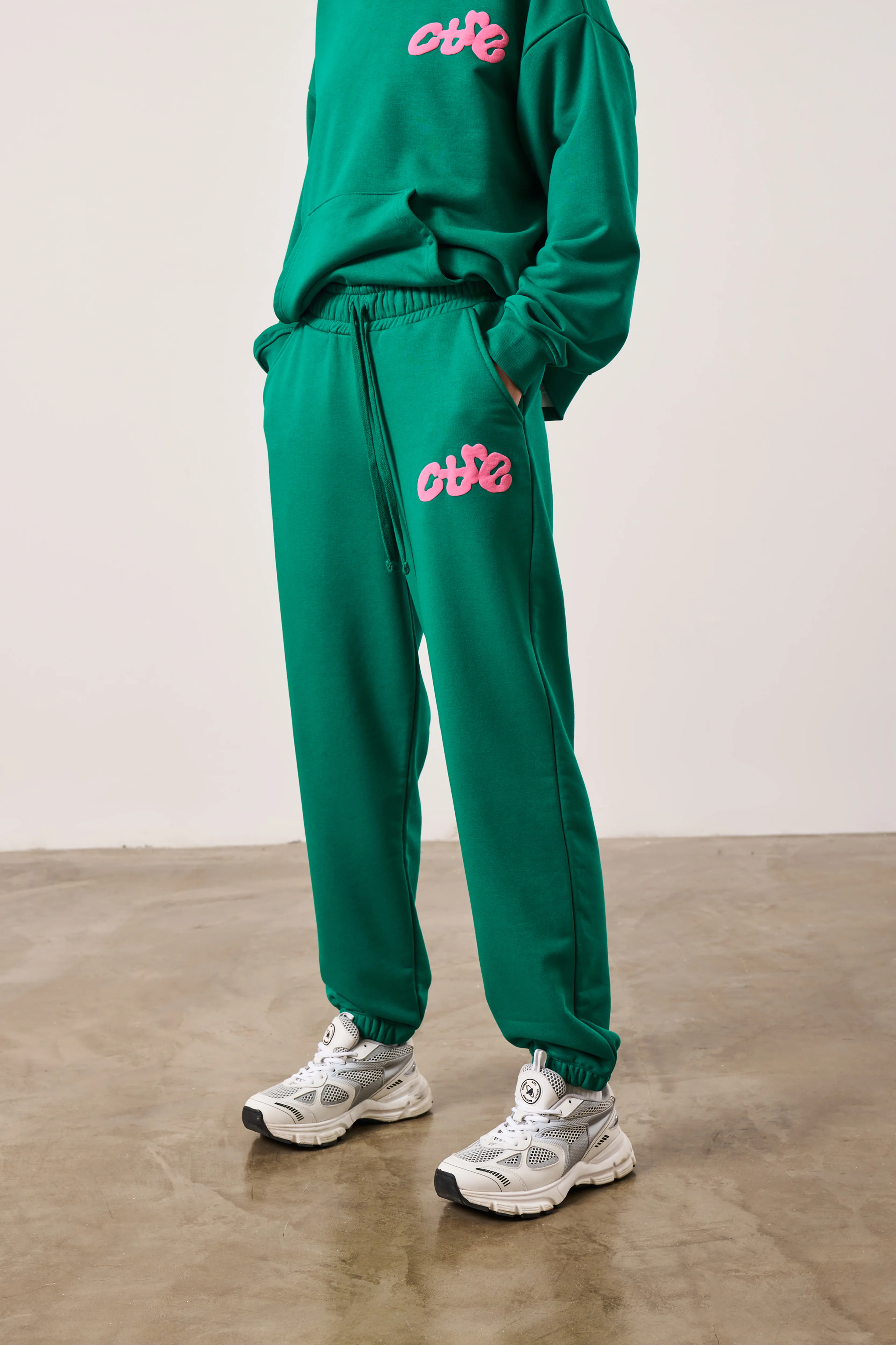 CTRE BUBBLE RELAXED JOGGERS - GREEN - Image 2