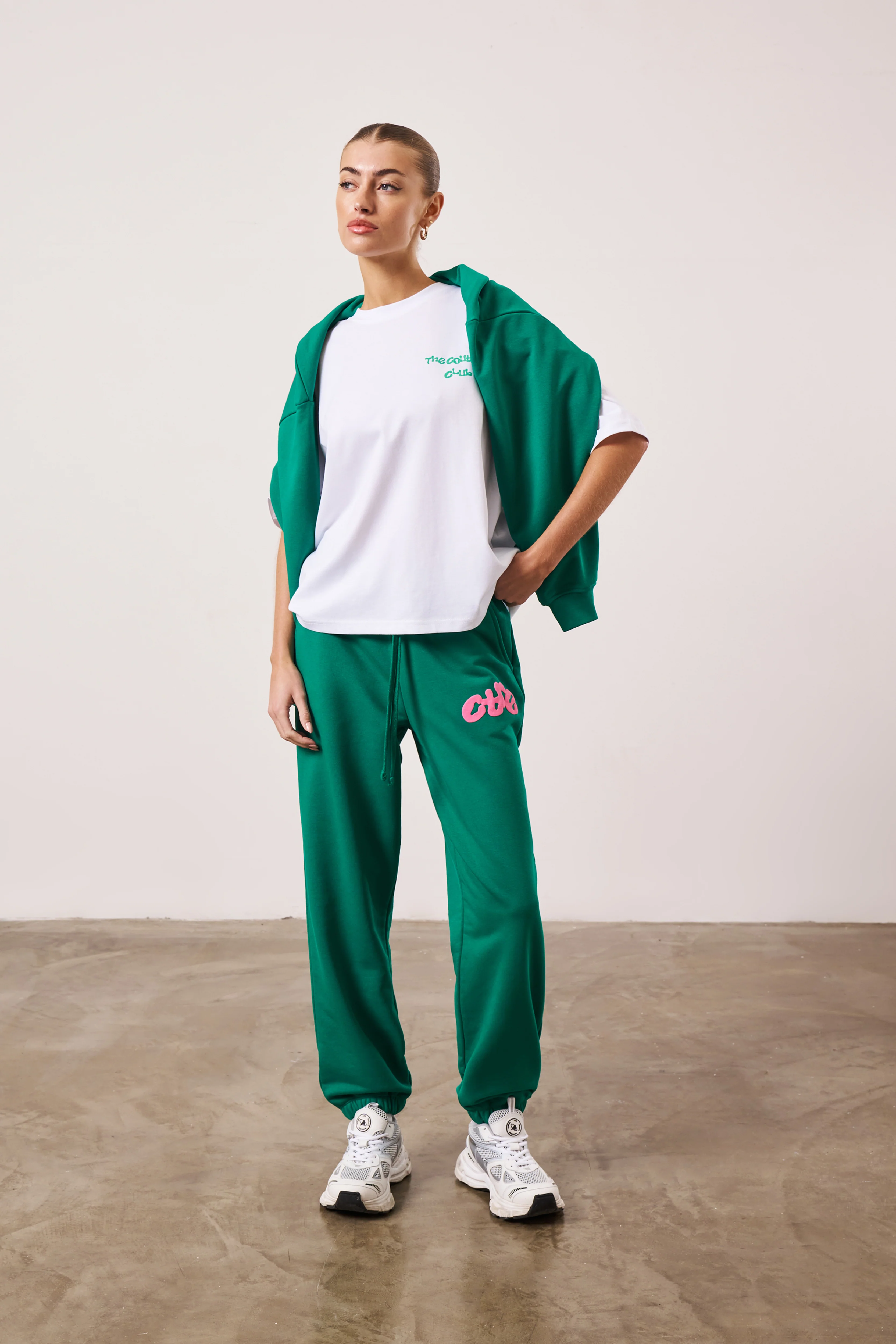 CTRE BUBBLE RELAXED JOGGERS - GREEN - Image 8