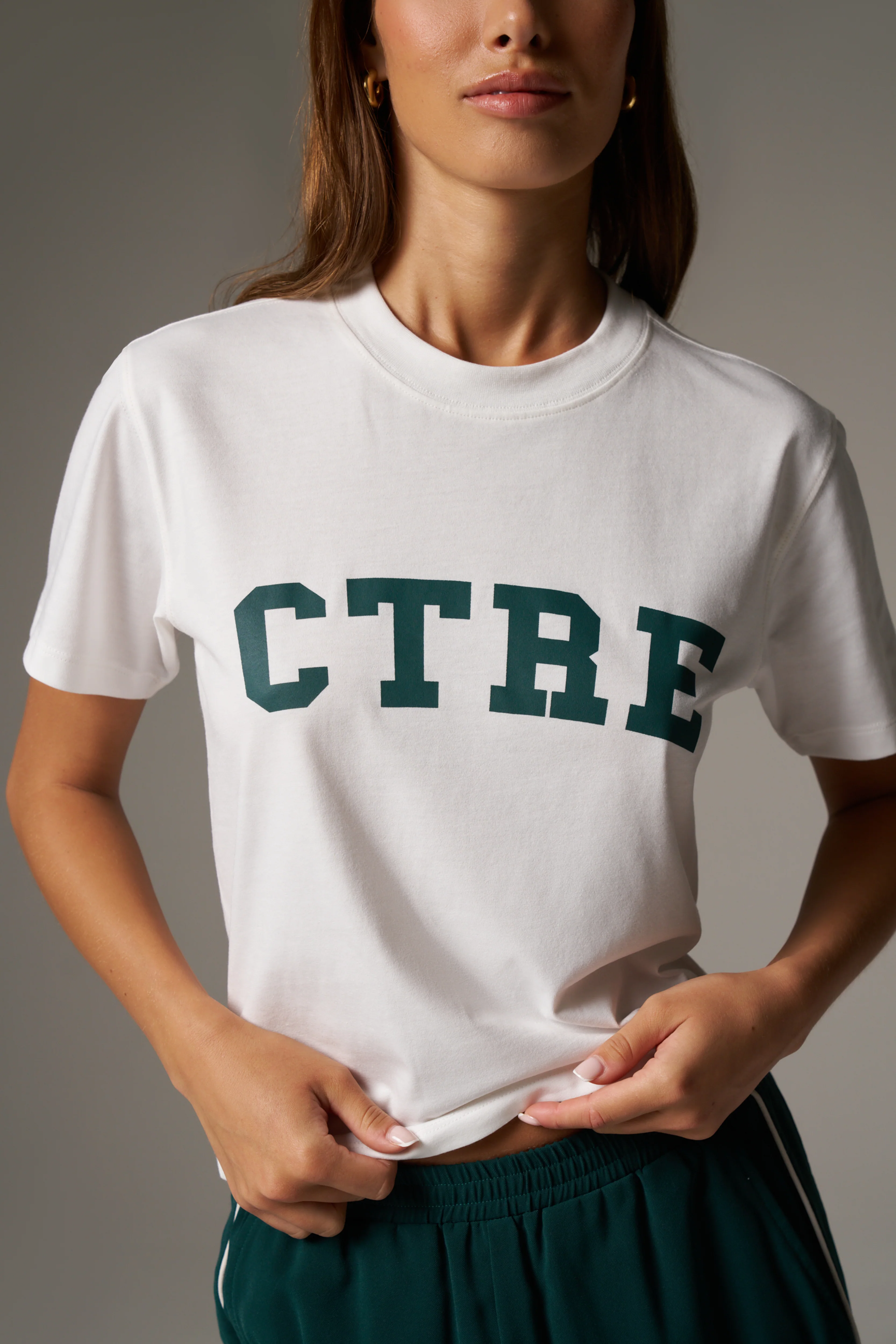 CTRE LIGHTWEIGHT BABY TEE - OFF WHITE - Image 4