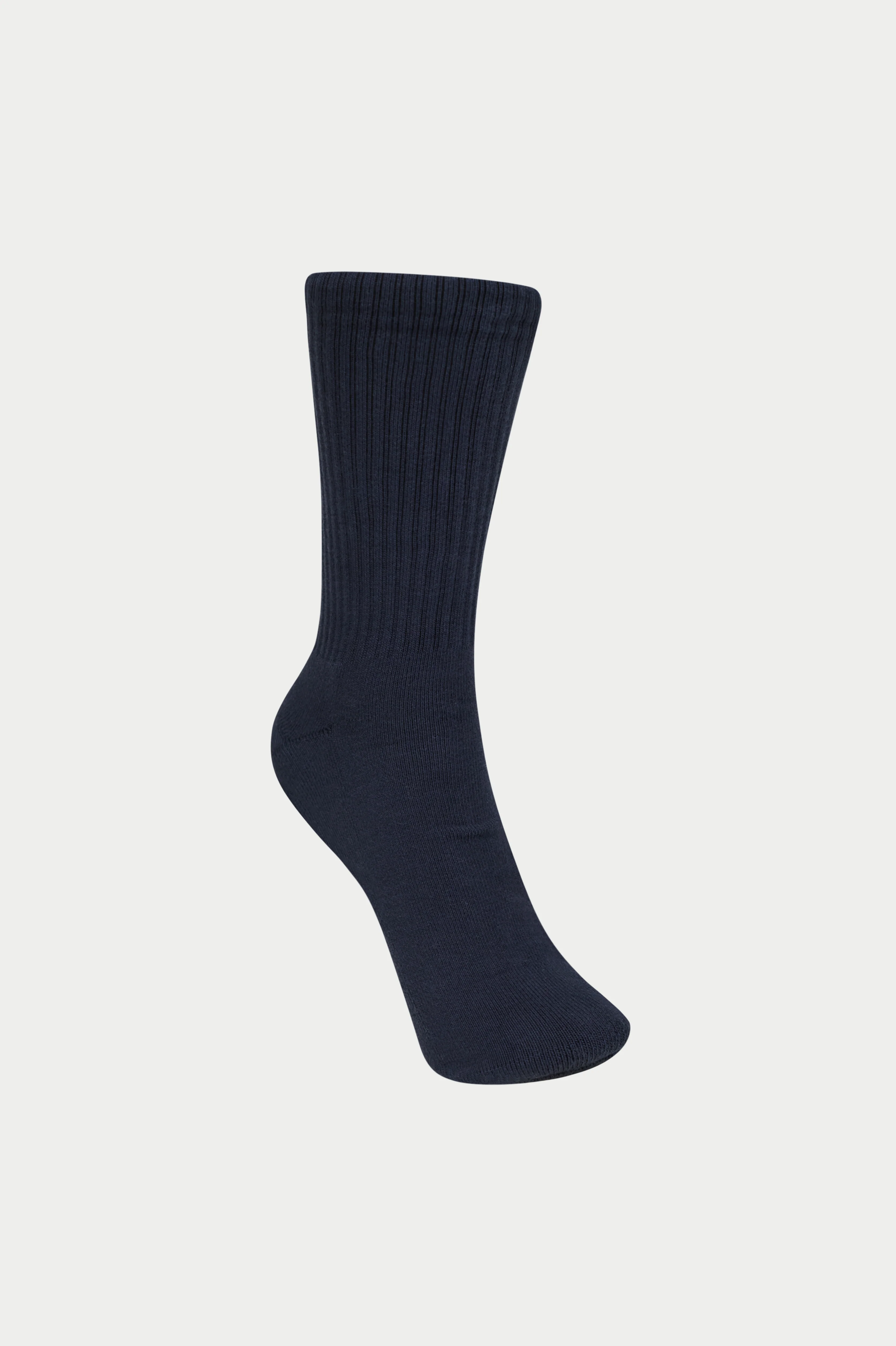 REVERSE EMBLEM COPYRIGHT SOCKS - NAVY - Image 3