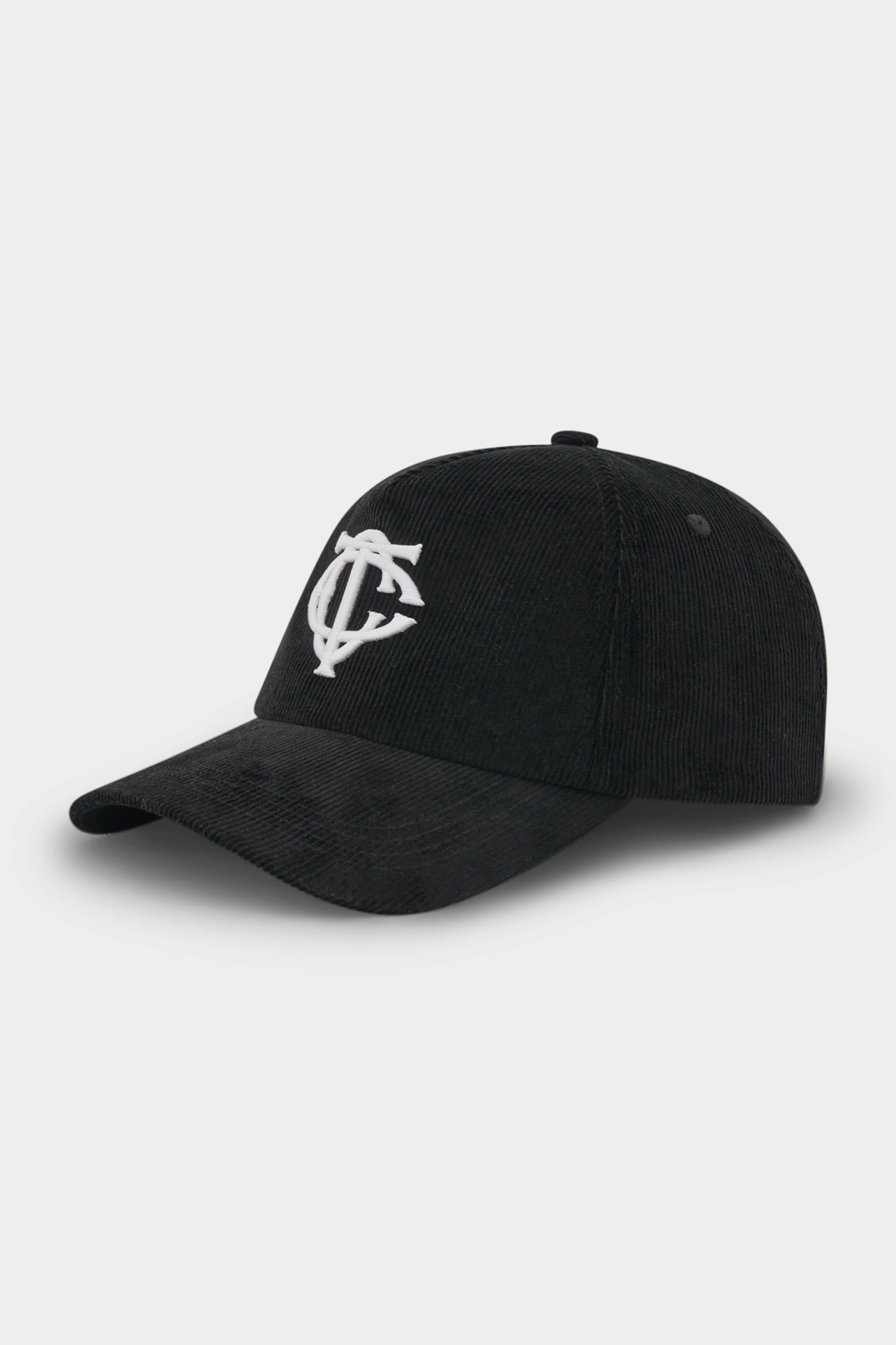 MONOGRAM CORD CAP - BLACK - Image 3