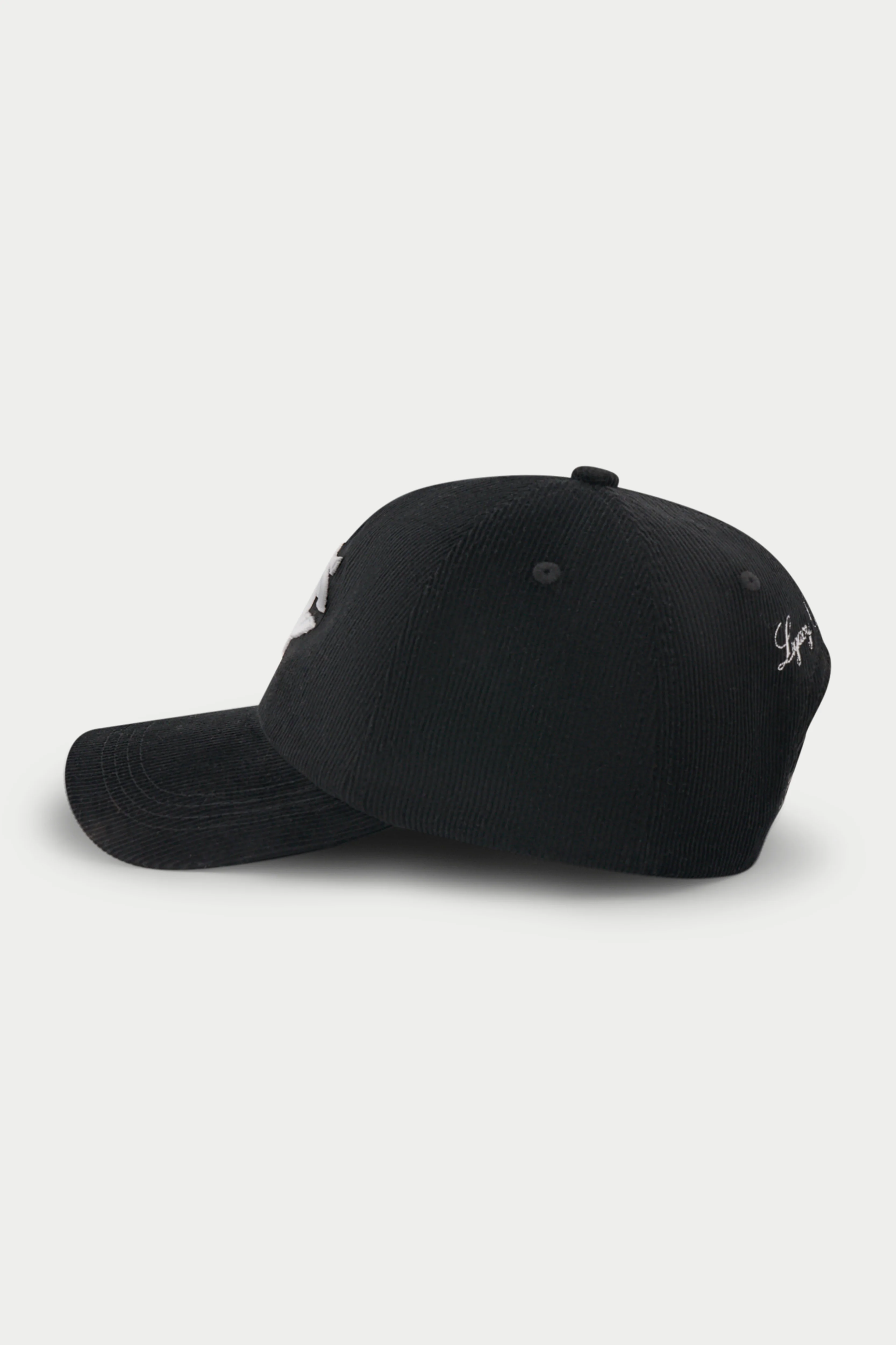 MONOGRAM CORD CAP - BLACK - Image 5