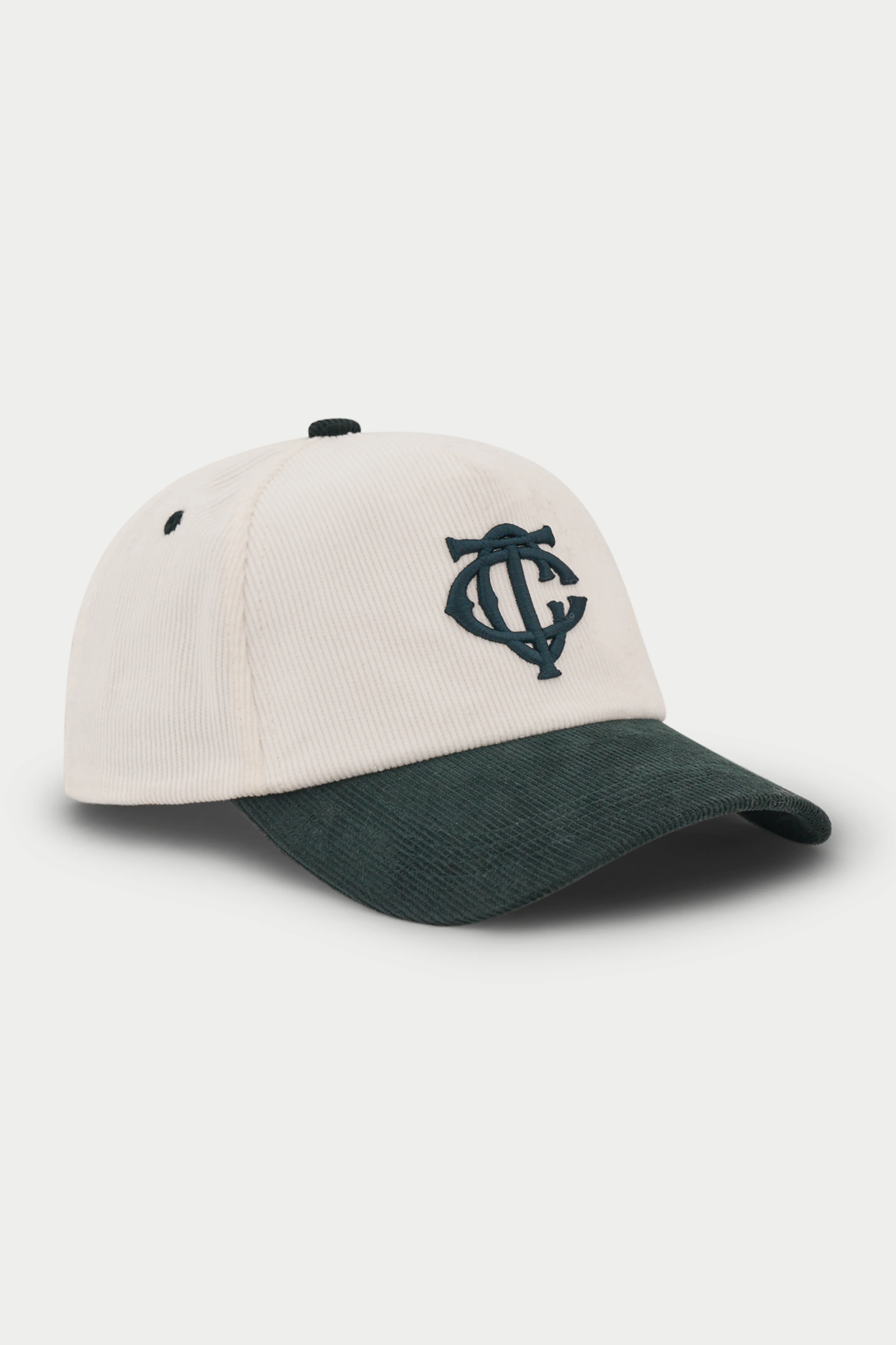 MONOGRAM CORD CAP - FOREST GREEN - Image 11