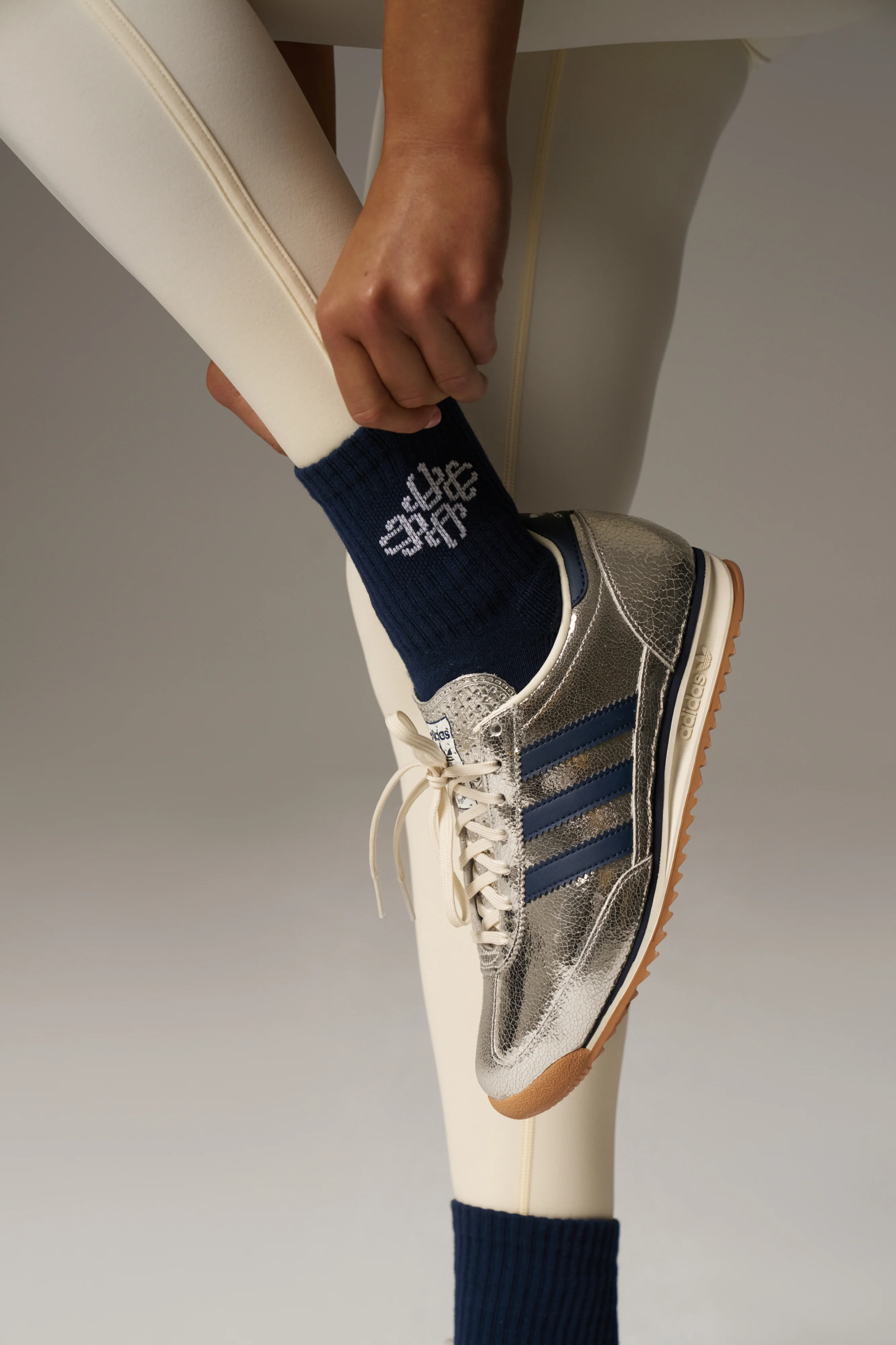 EMBLEM SPORT SOCK - NAVY