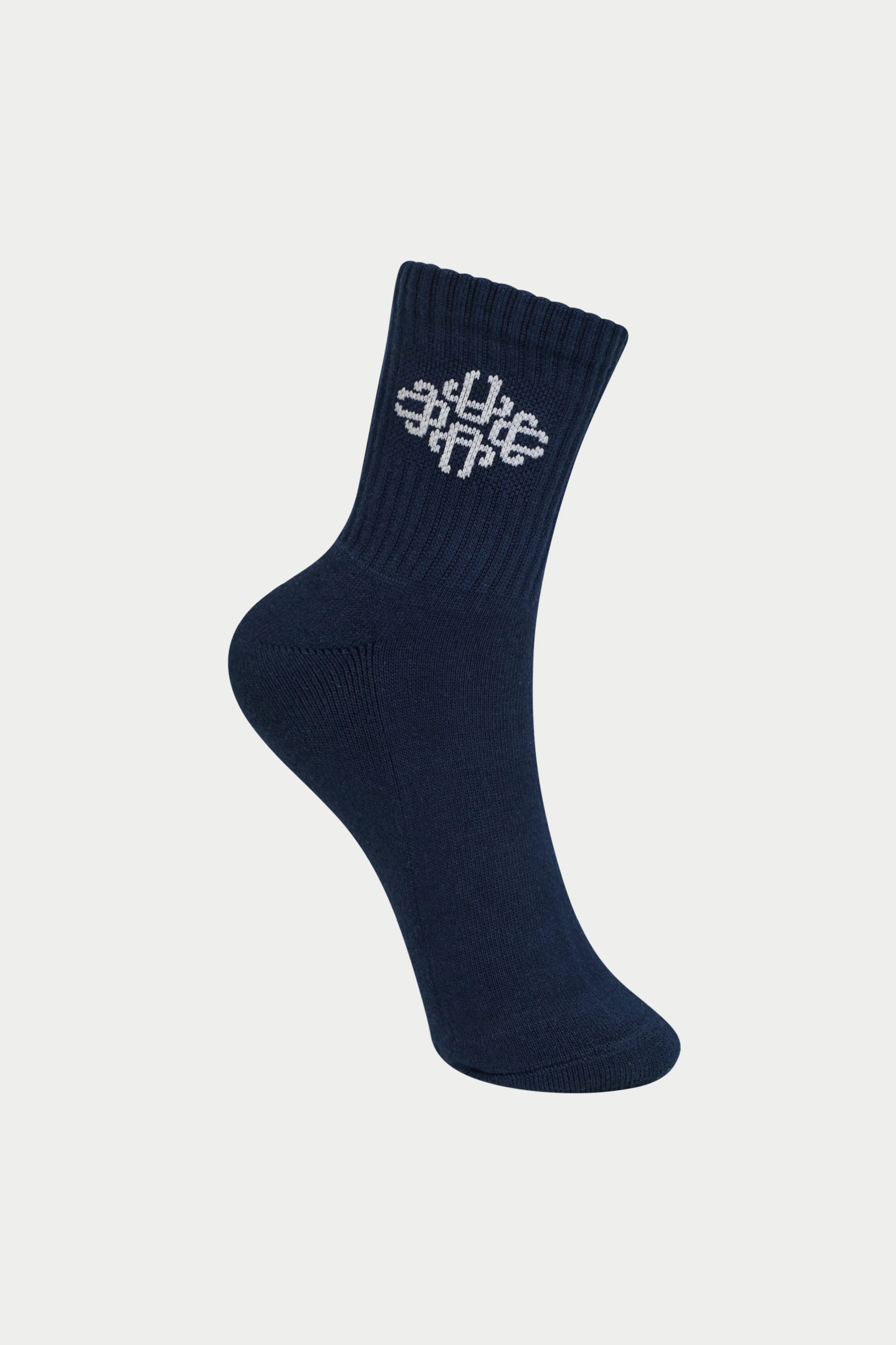 EMBLEM SPORT SOCK - NAVY - Image 2