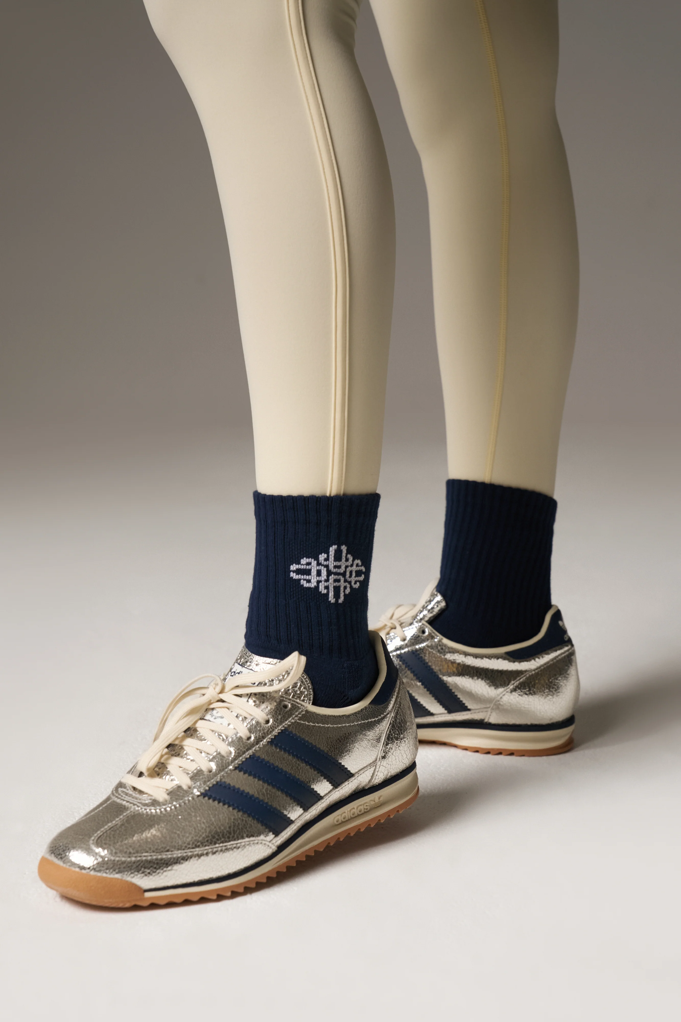 EMBLEM SPORT SOCK - NAVY - Image 3