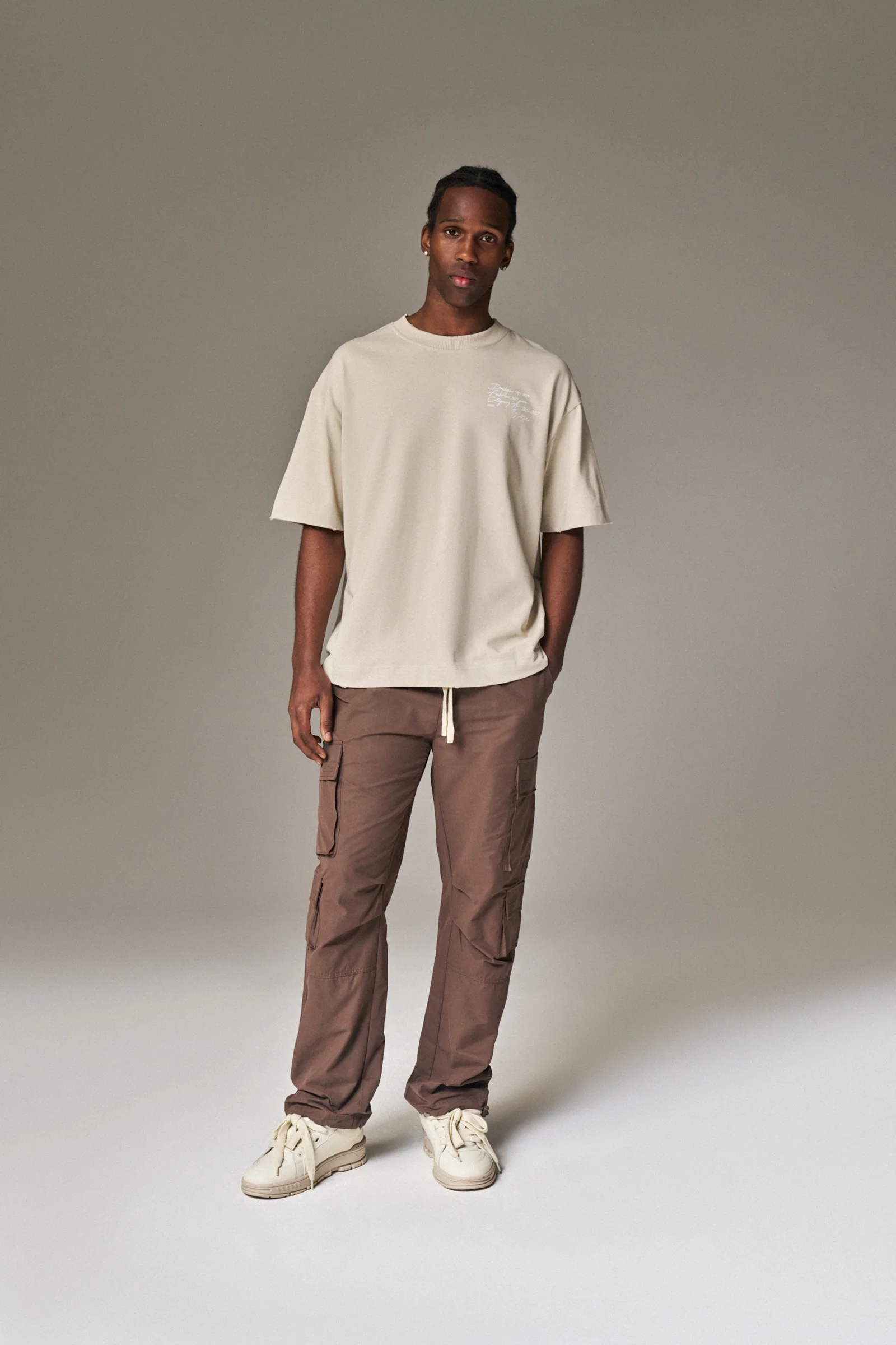 ESSENTIALS CARGO PANT - BROWN - Image 10