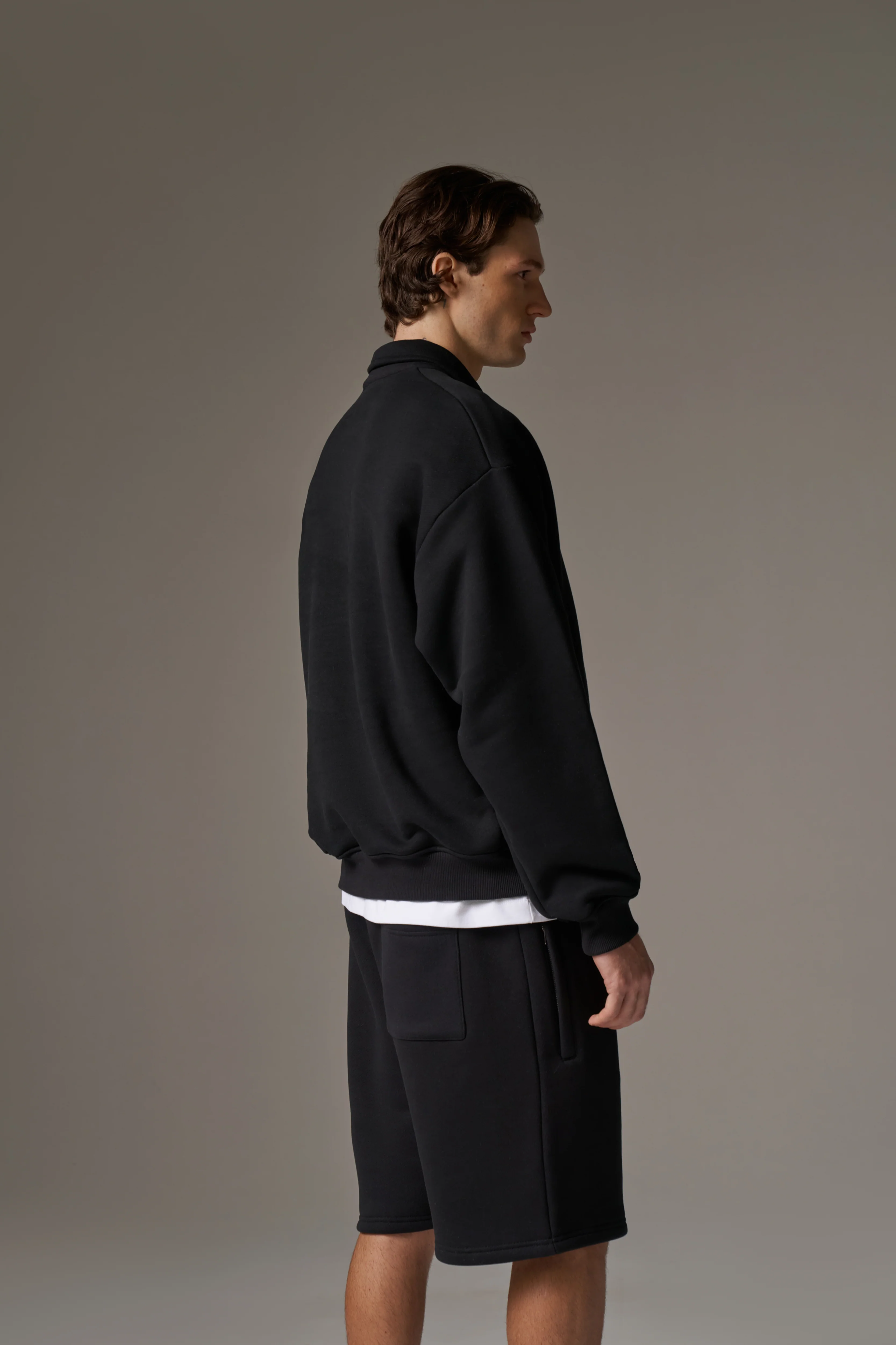 HEAVYWEIGHT MONOGRAM POLO - BLACK - Image 6