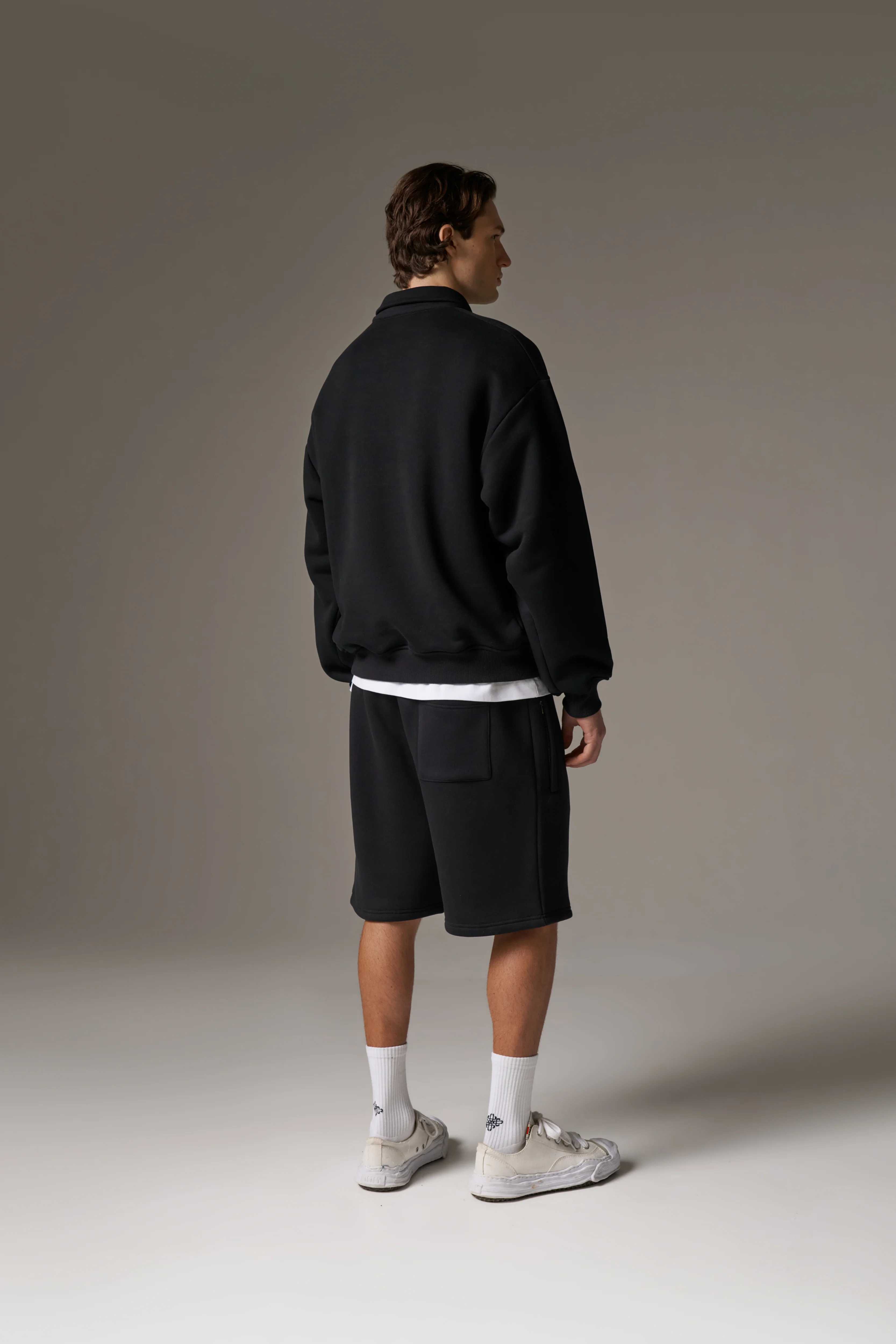 HEAVYWEIGHT MONOGRAM POLO - BLACK - Image 7