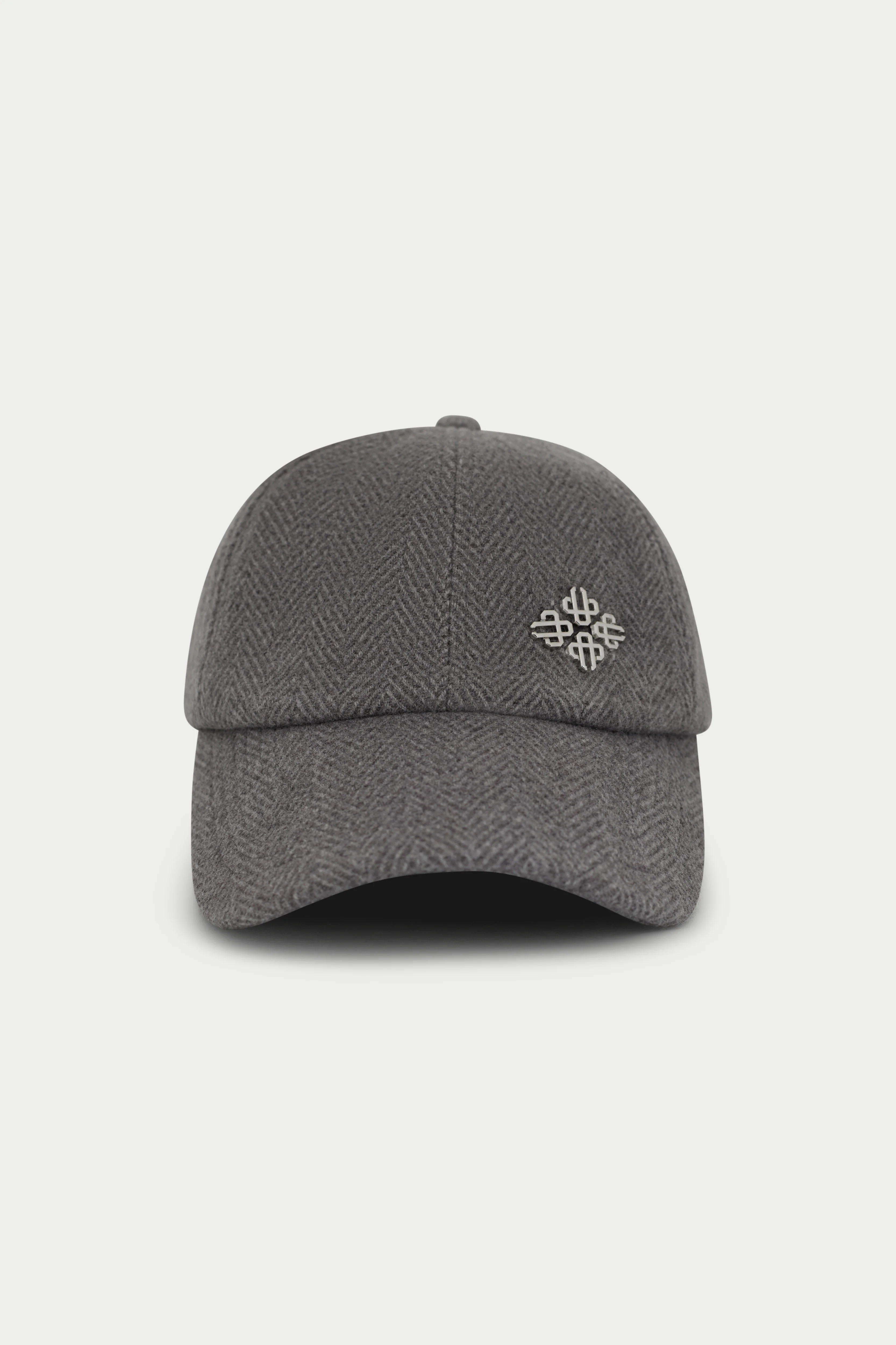 HERRINGBONE CAP - GREY - Image 2