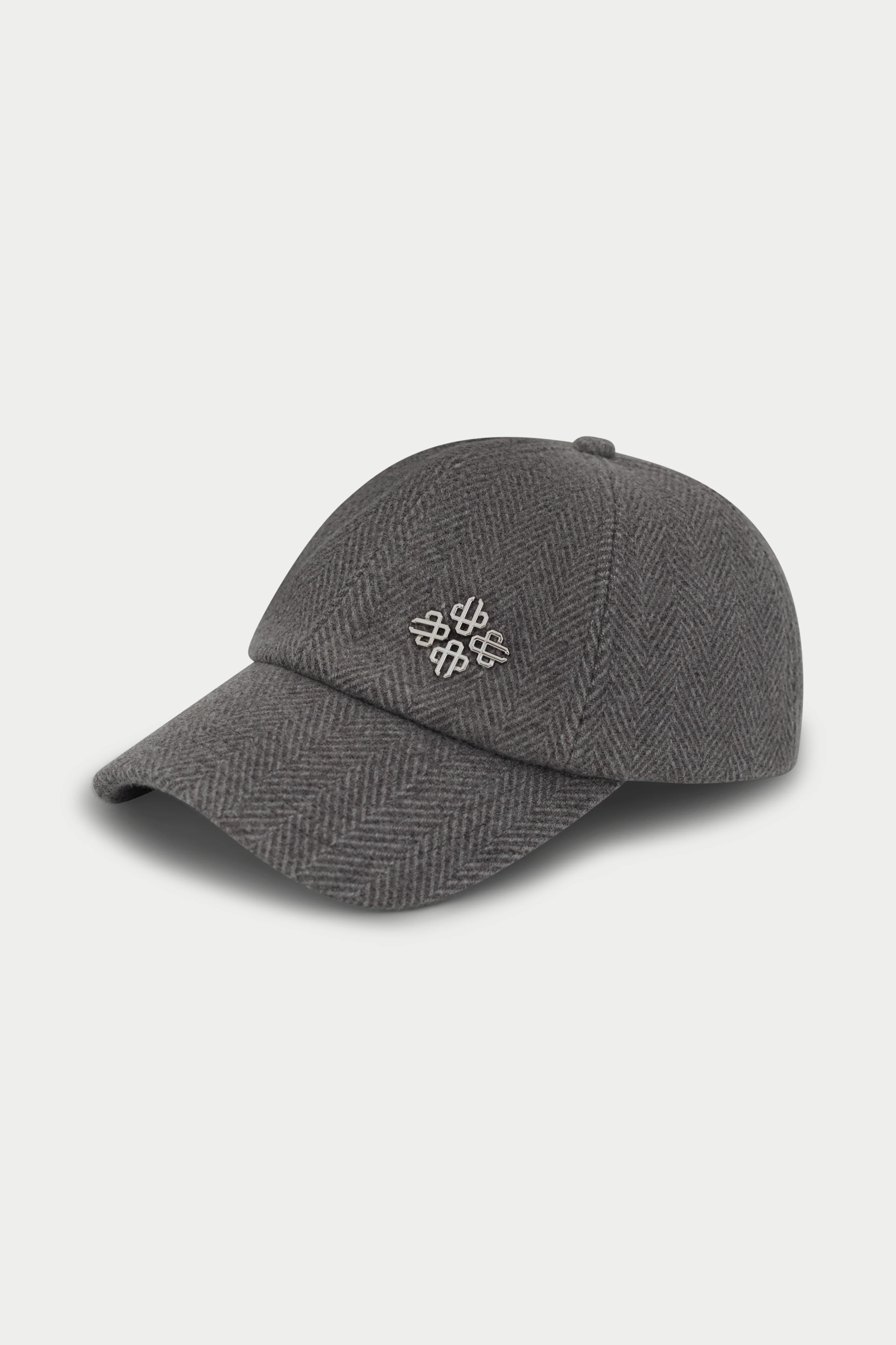 HERRINGBONE CAP - GREY - Image 3