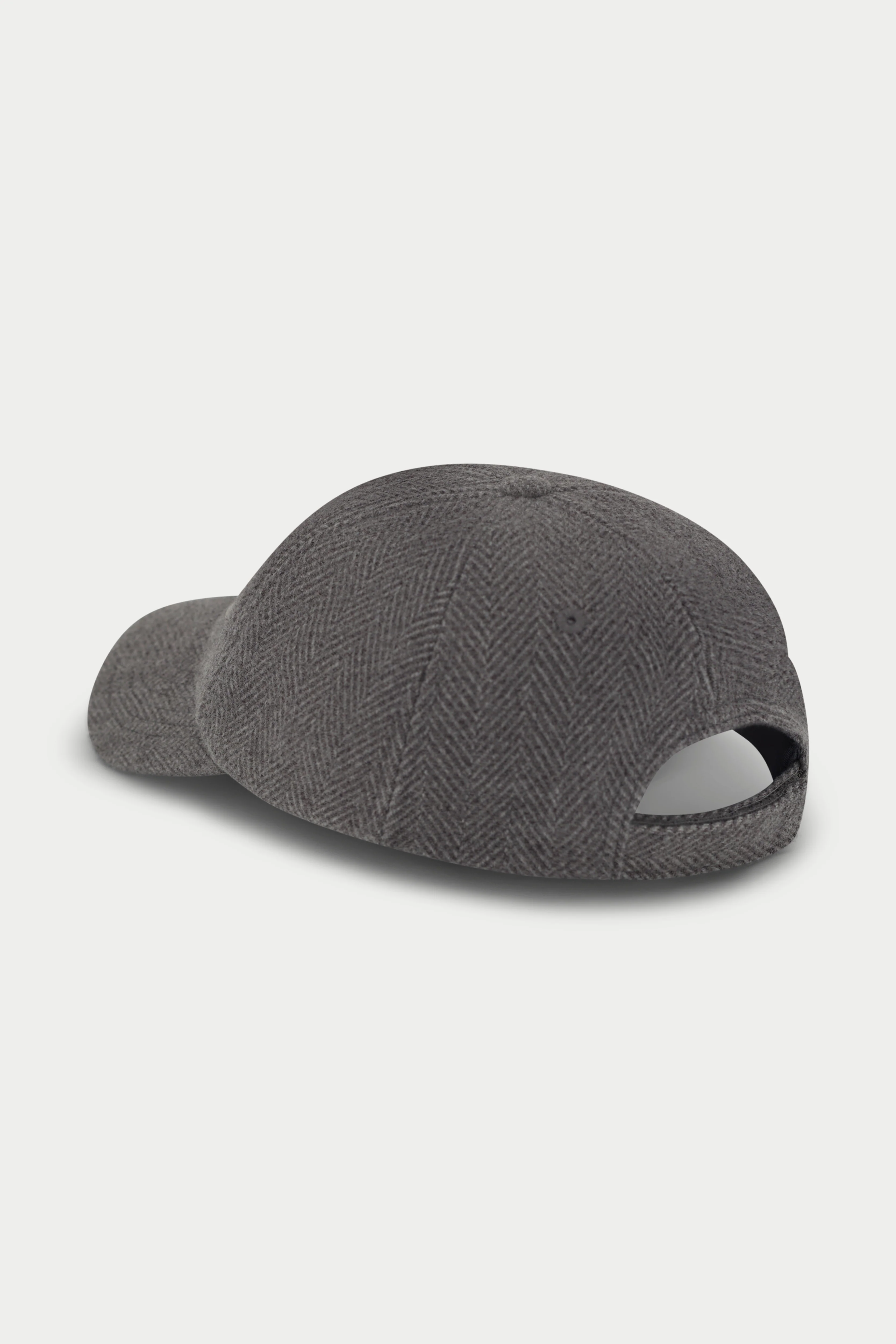 HERRINGBONE CAP - GREY - Image 5