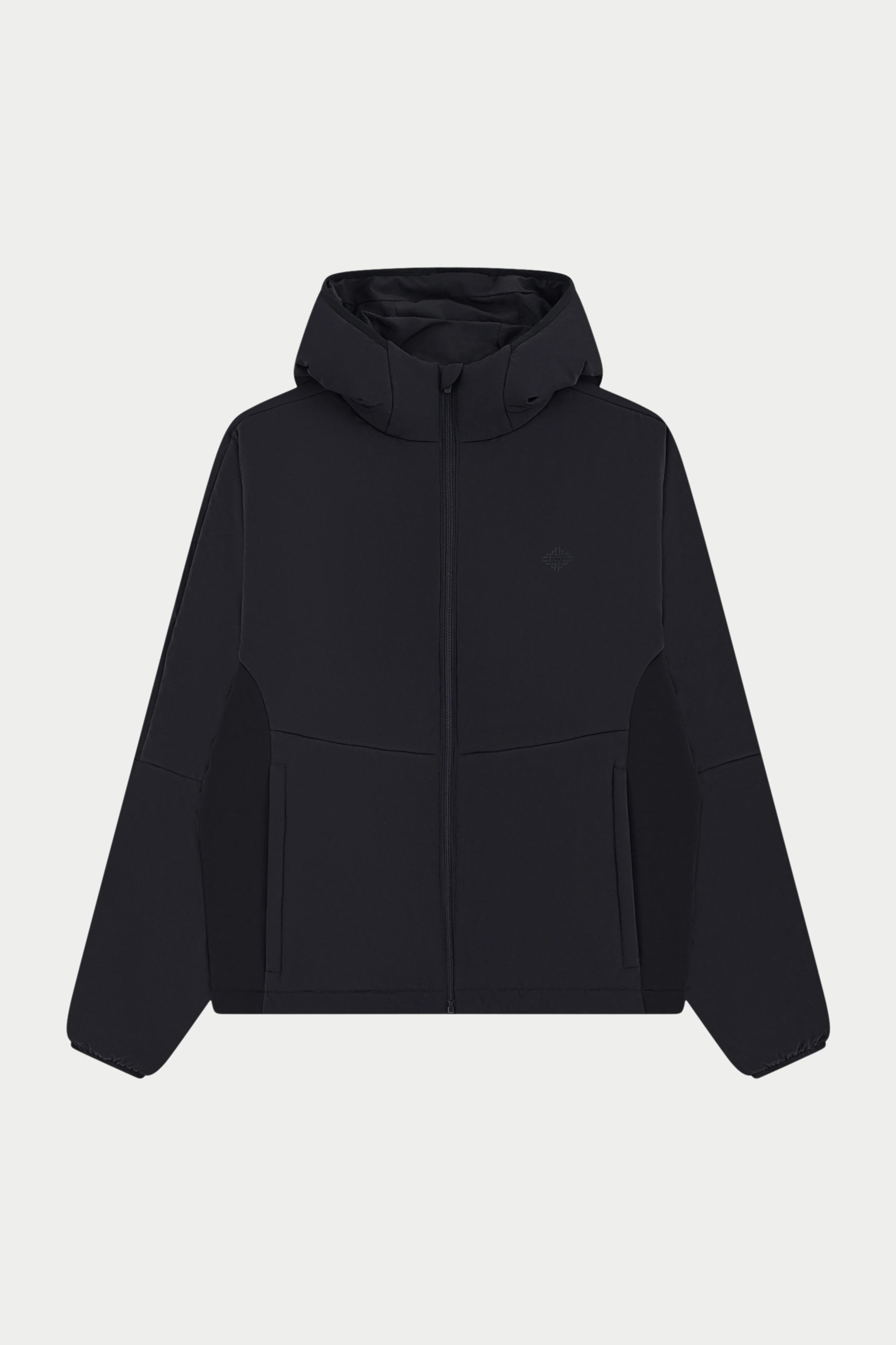 INSULATED WARM UP JACKET - BLACK