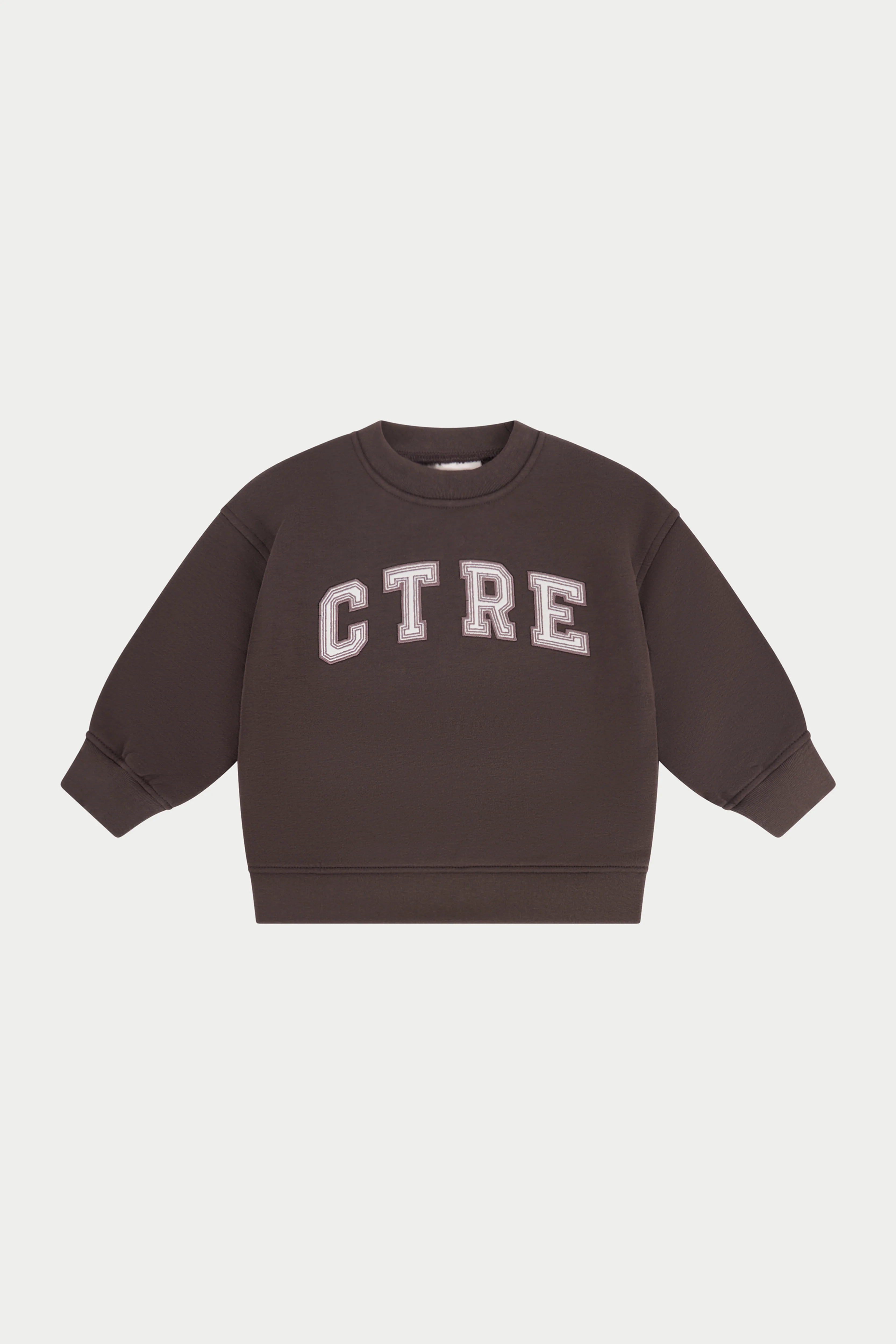 JUNIOR CTRE SWEATSHIRT - BROWN - Image 2