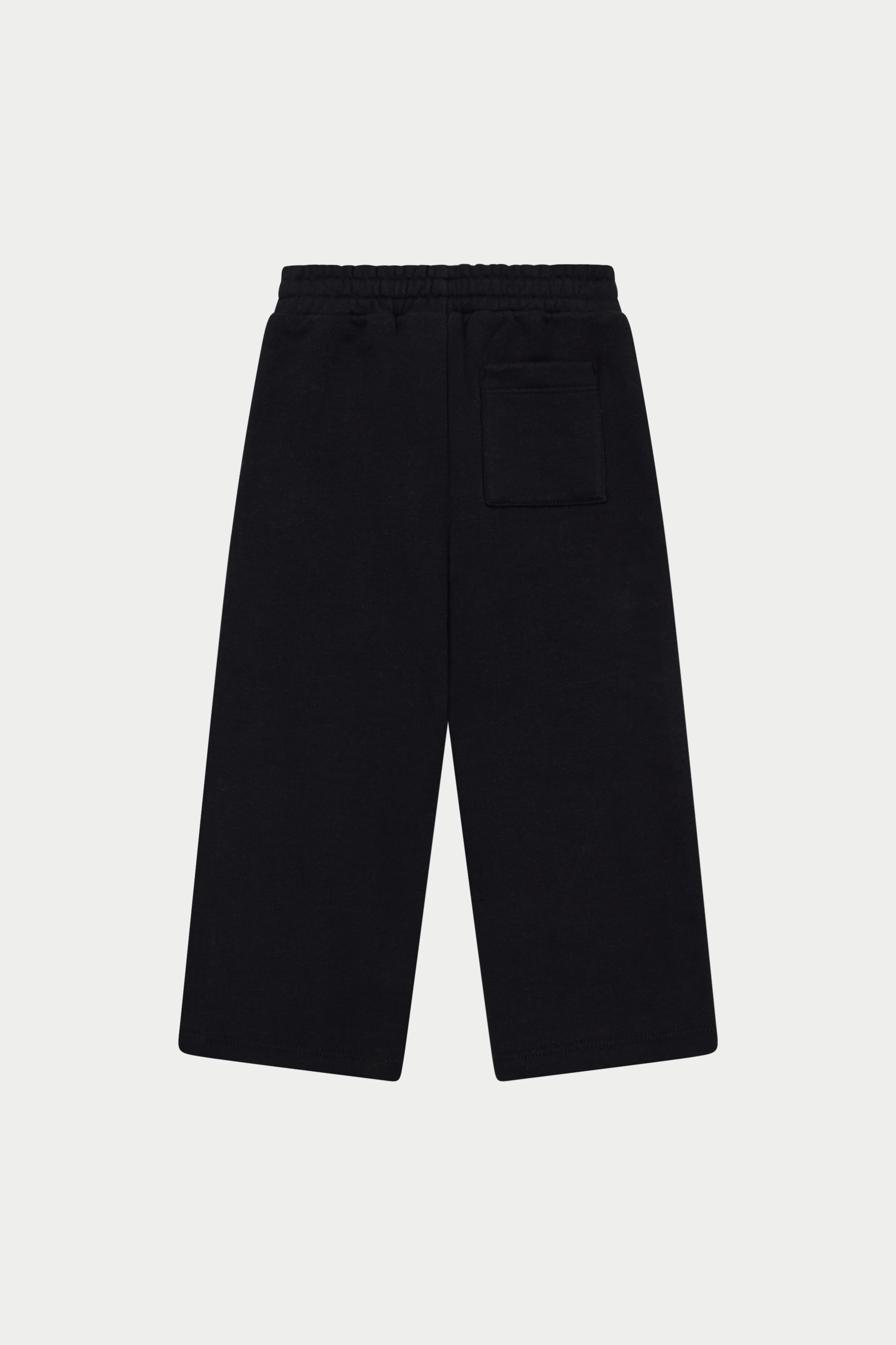 JUNIOR EMBLEM APPLIQUE JOGGERS - BLACK - Image 8