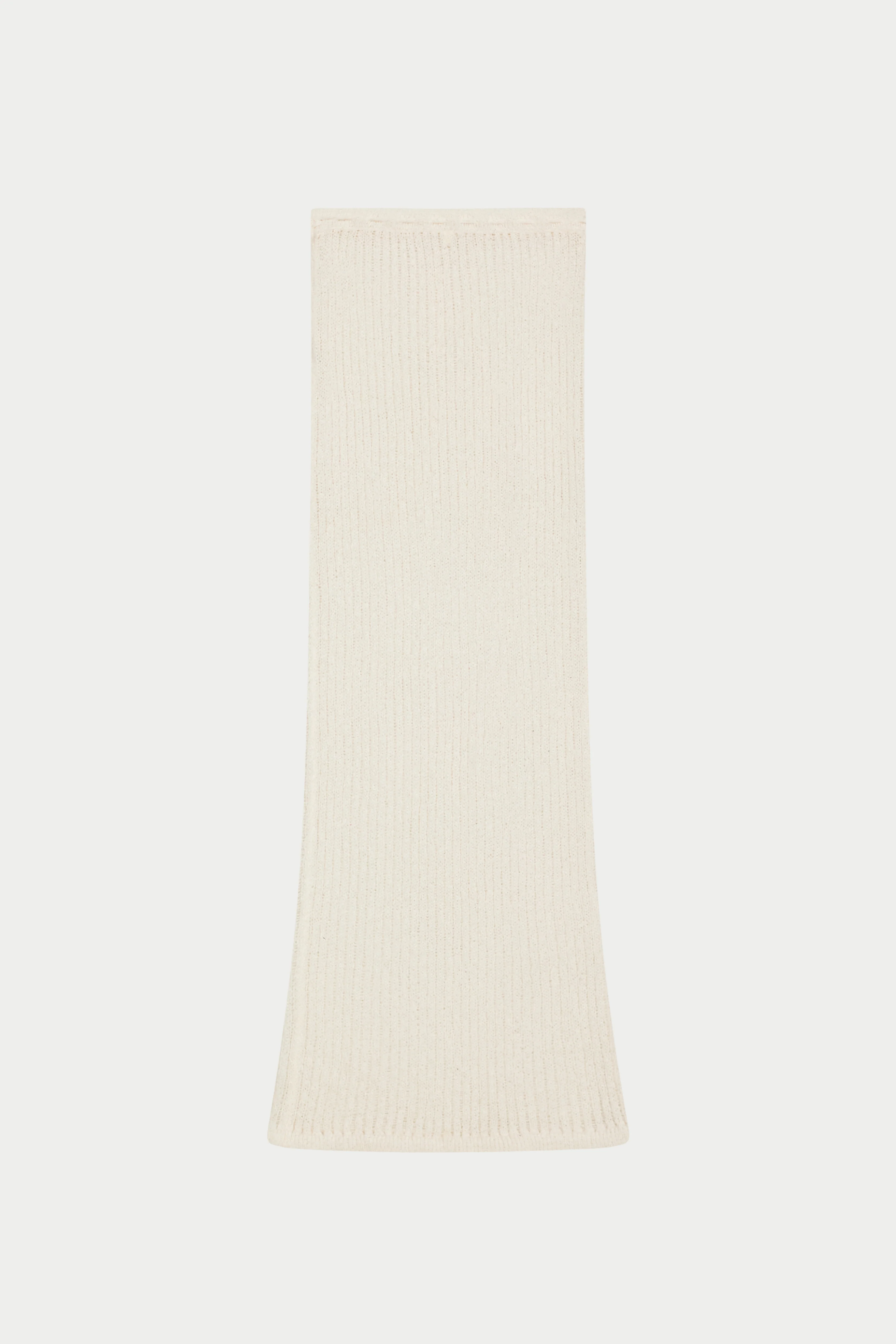 LADDER KNIT MAXI SKIRT - CREAM - Image 10