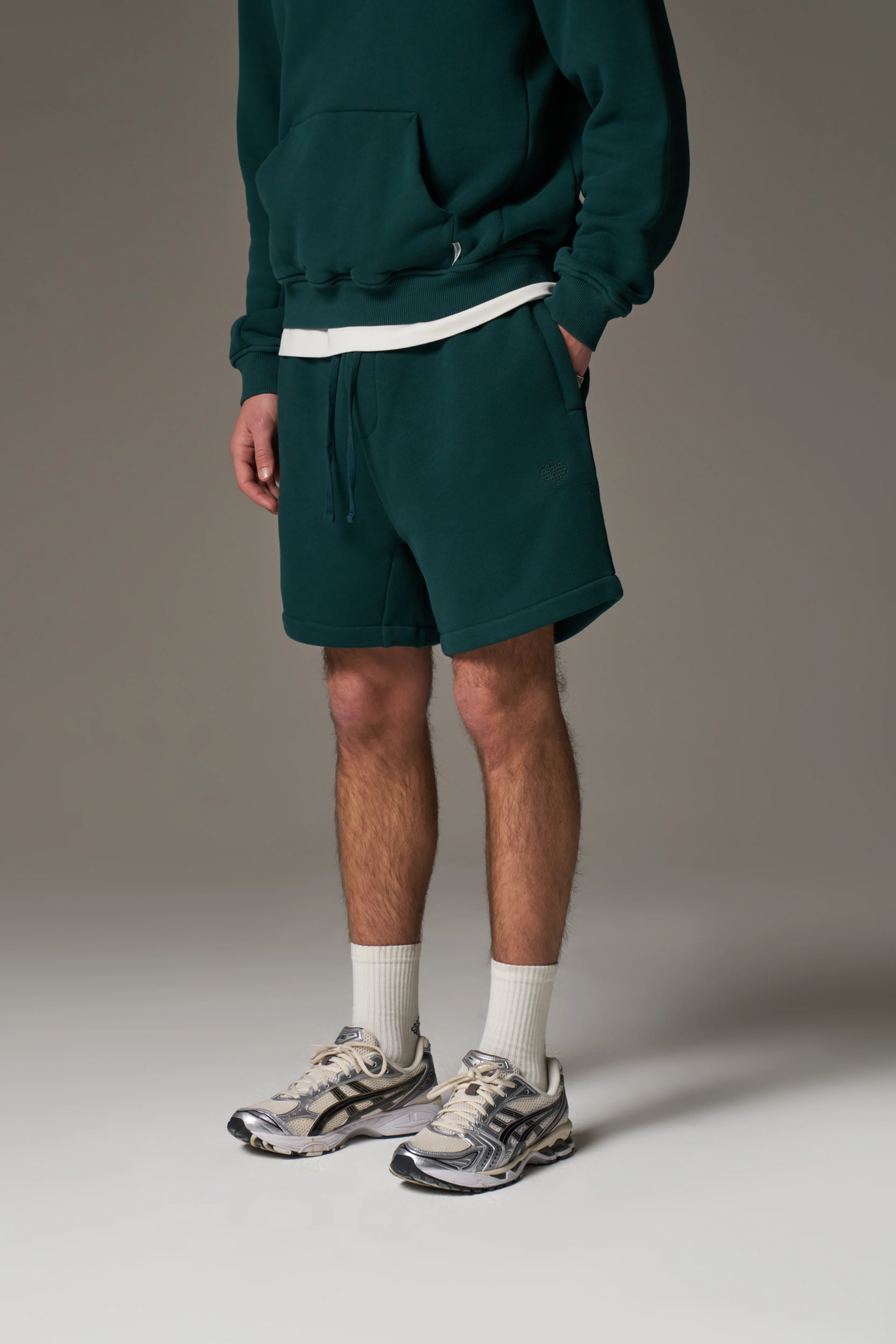 LAUNDERED CLASSICS SHORTS - GREEN - Image 8