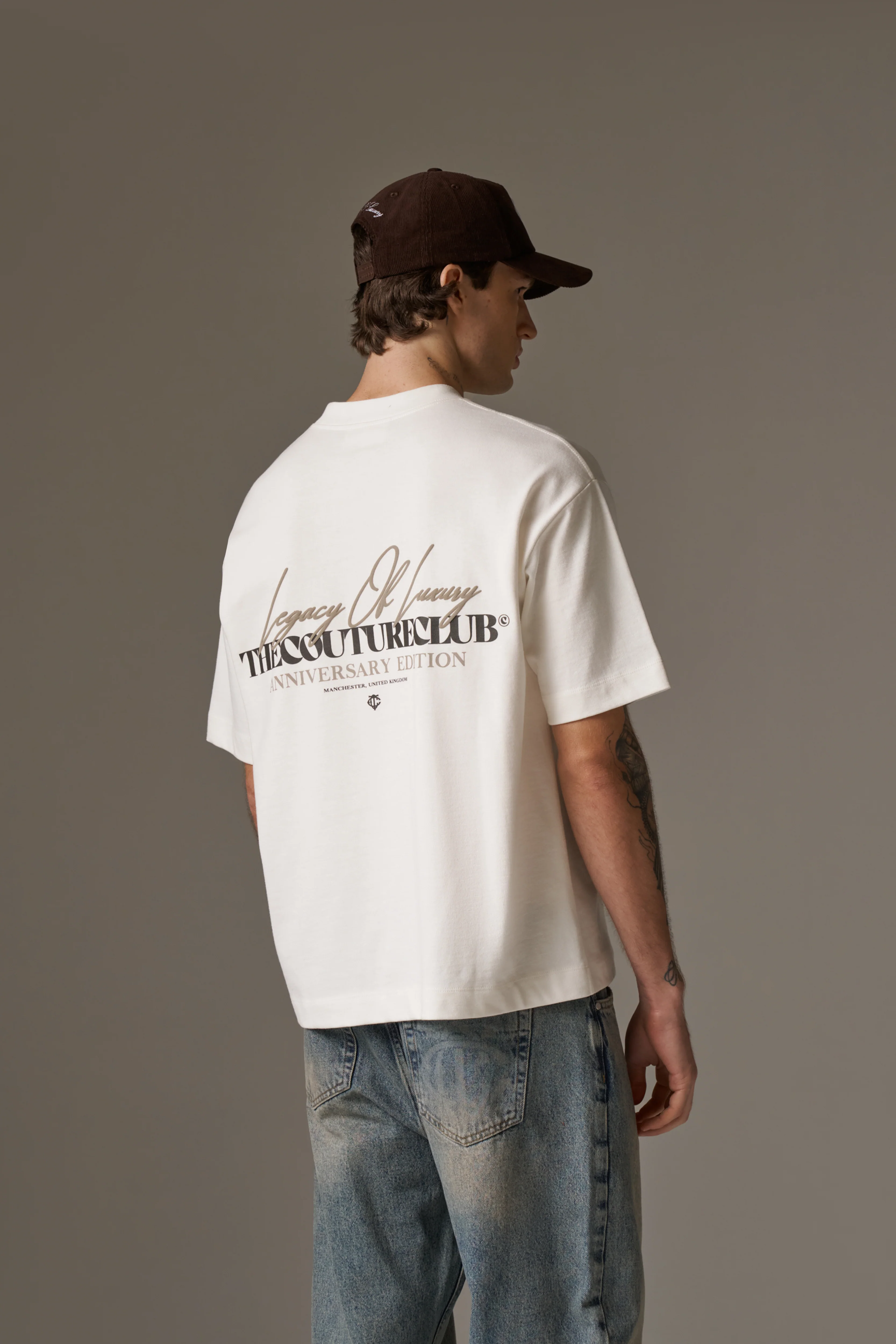 LEGACY OF LUXURY T-SHIRT - OFF WHITE - Image 4