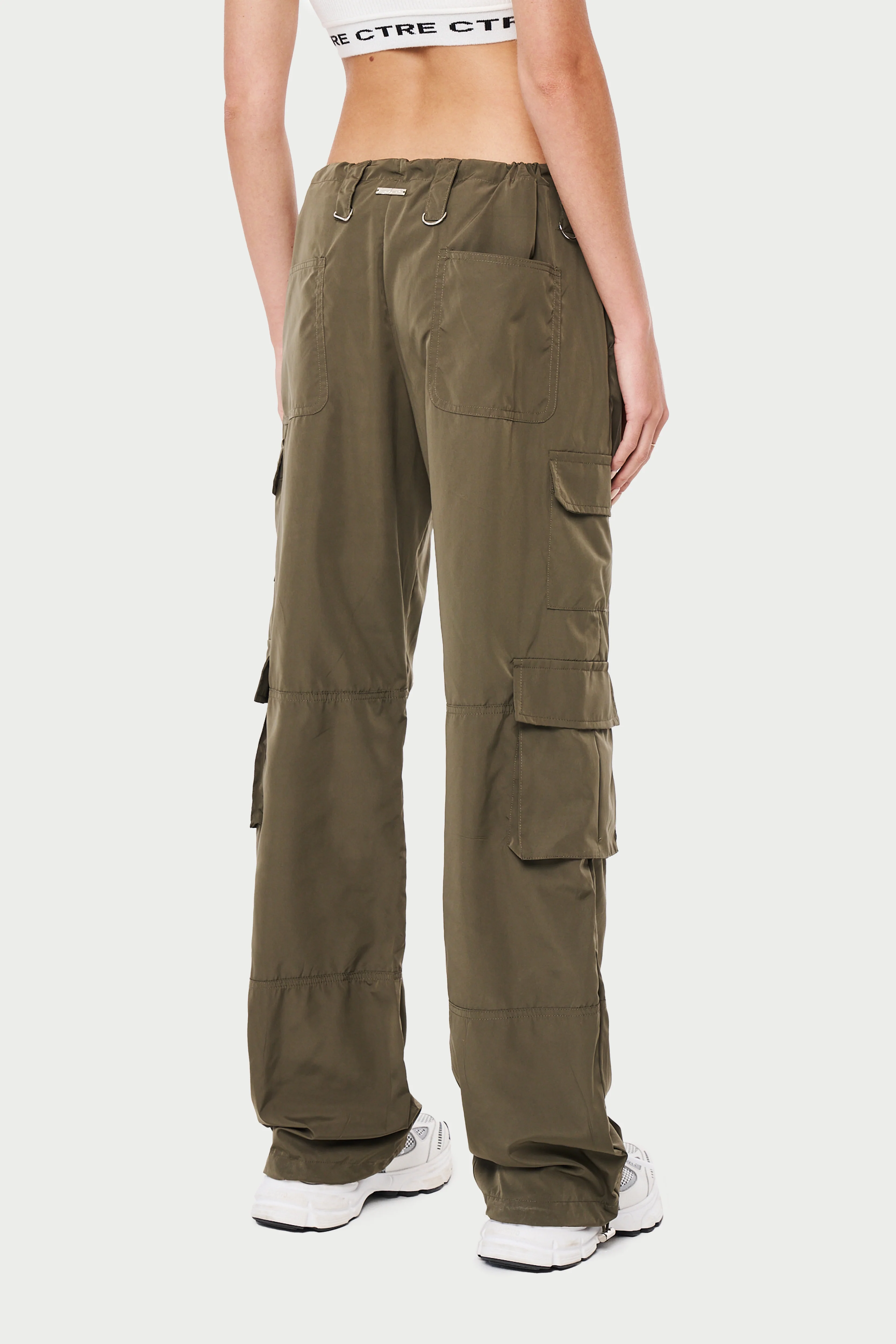 MULTI POCKET OVERSIZED CARGOS - KHAKI - Image 5