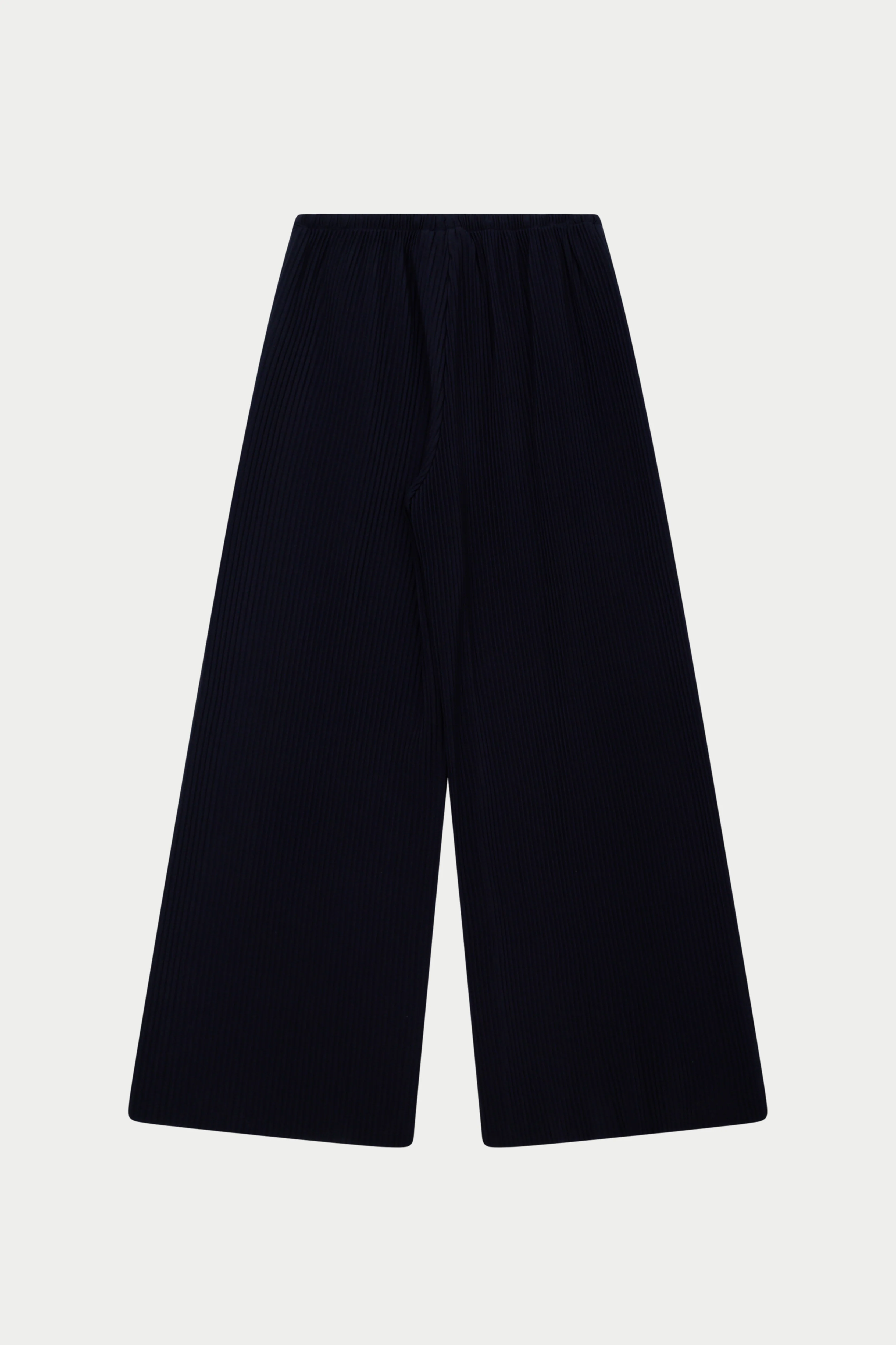 PLISSE TROUSERS - NAVY - Image 9