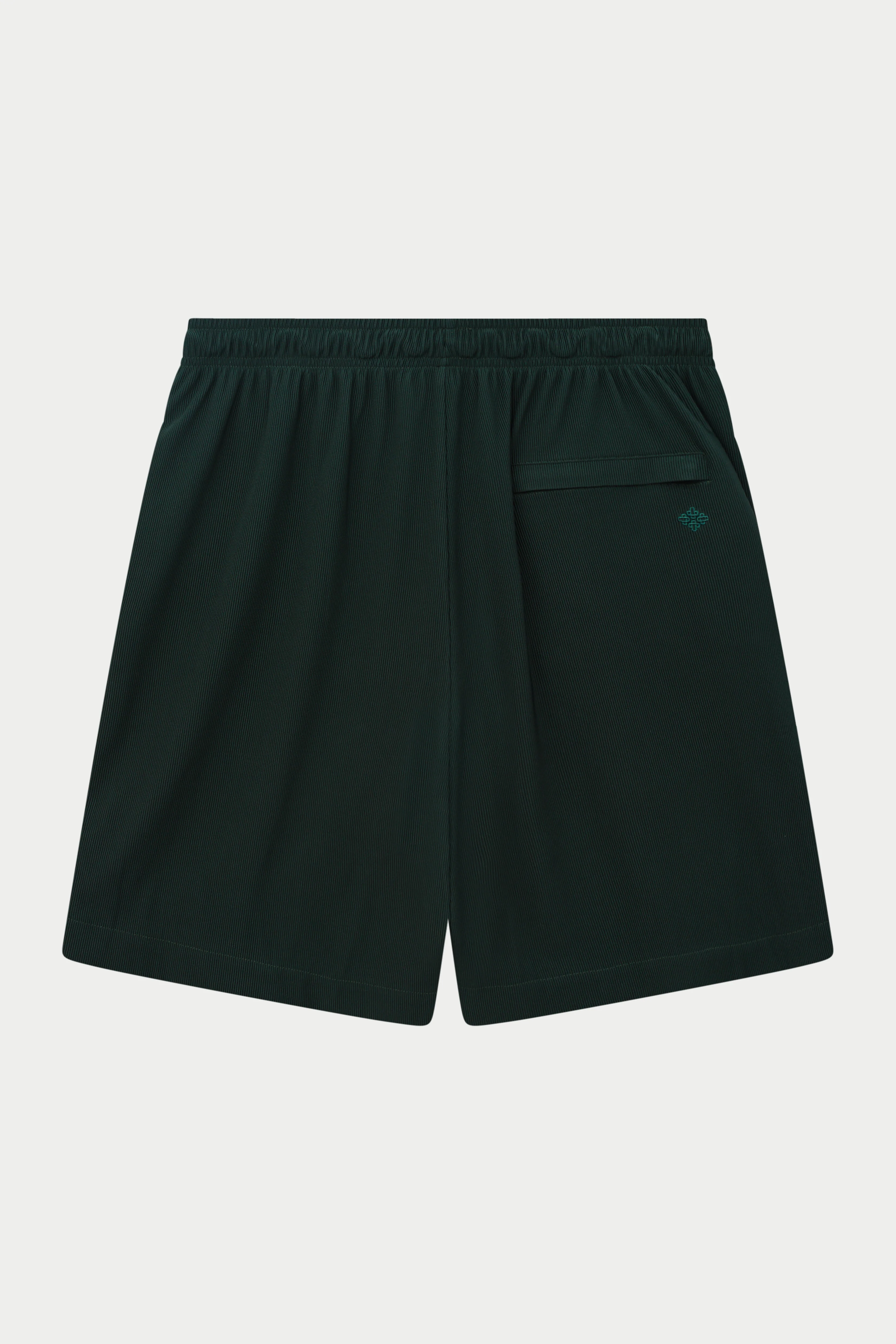 RIBBED SHORTS - GREEN - Image 10