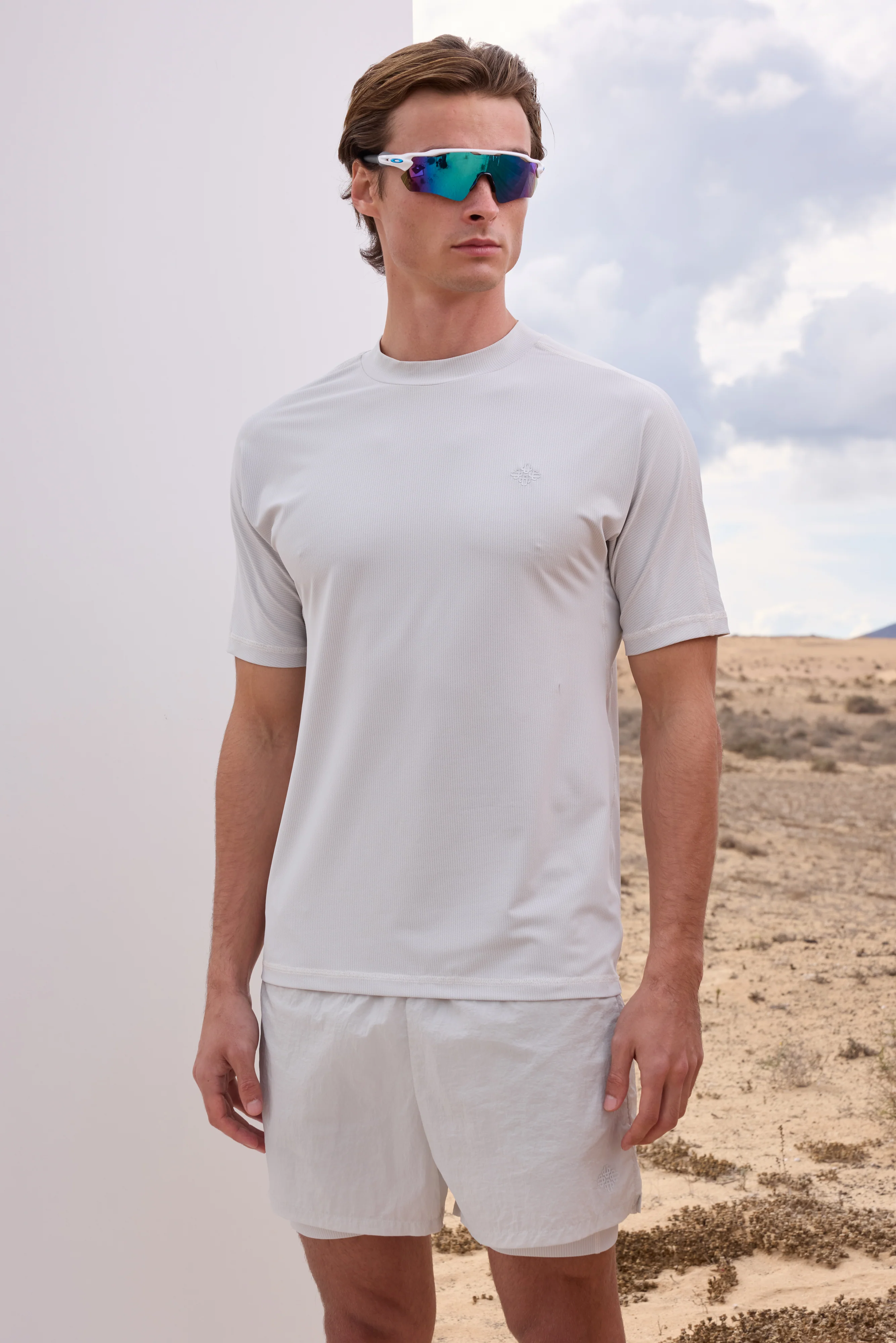 SHORT SLEEVE TRAINING TOP - WHITE - Image 2