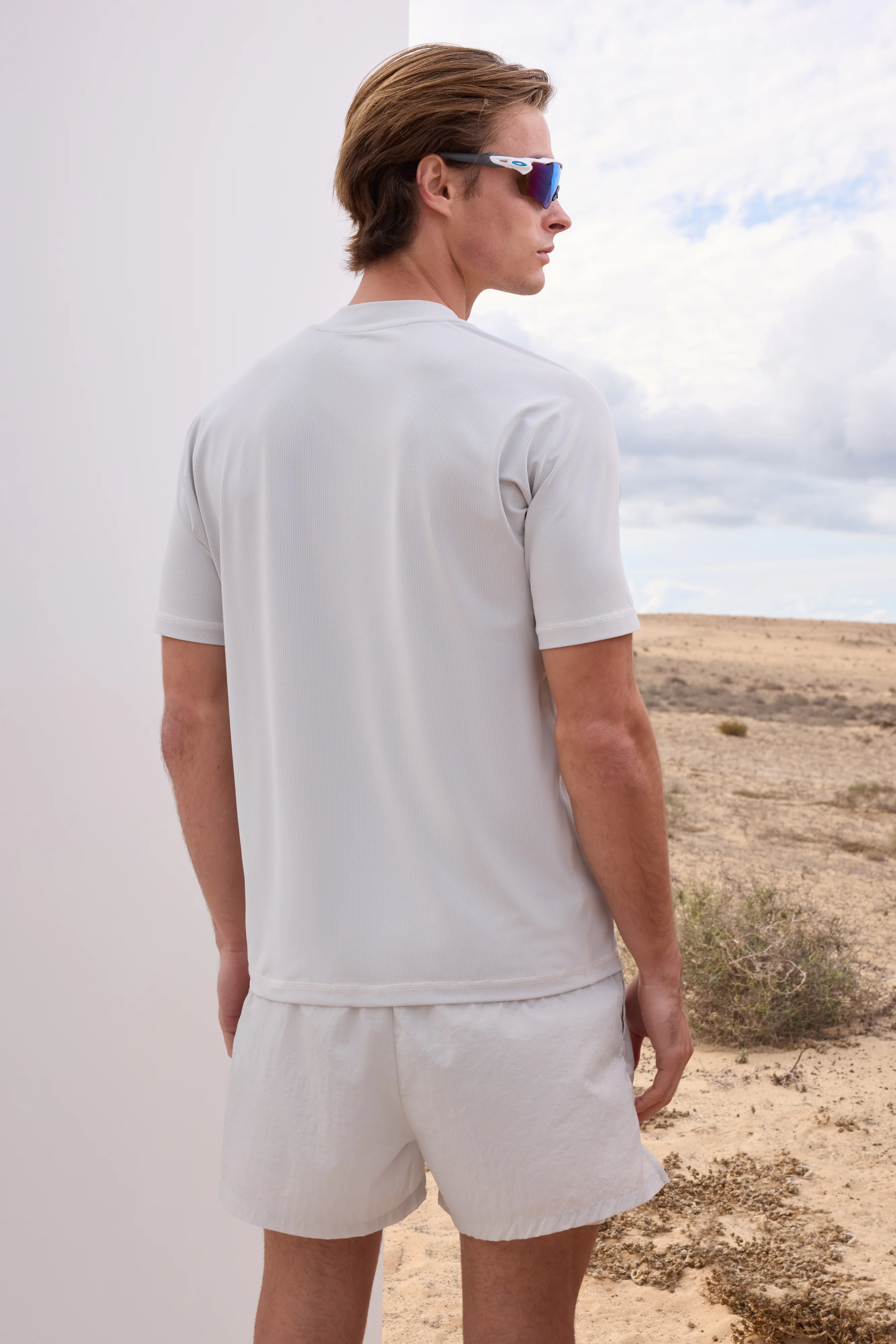 SHORT SLEEVE TRAINING TOP - WHITE - Image 3