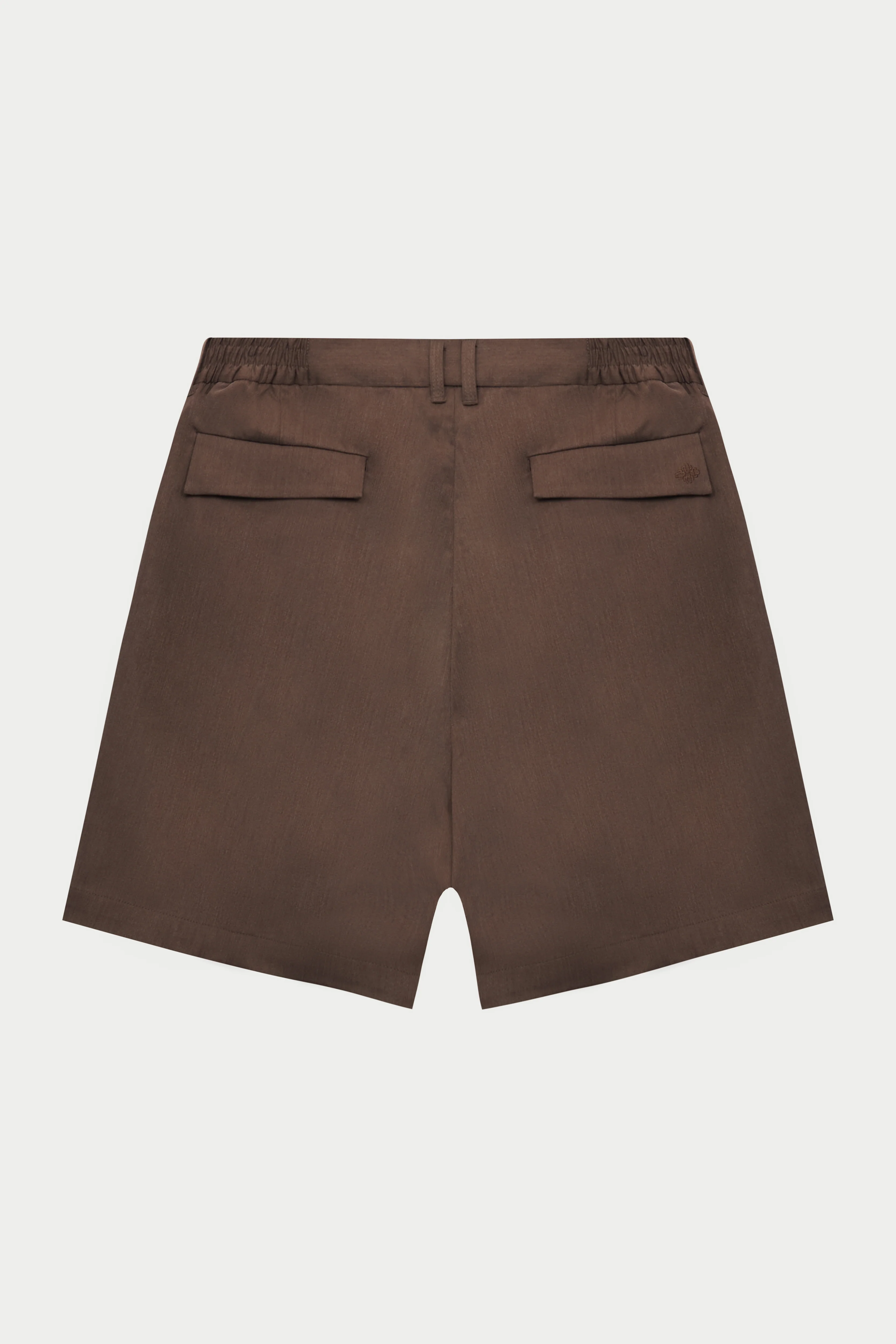 SMART WOVEN SHORTS - BROWN - Image 10