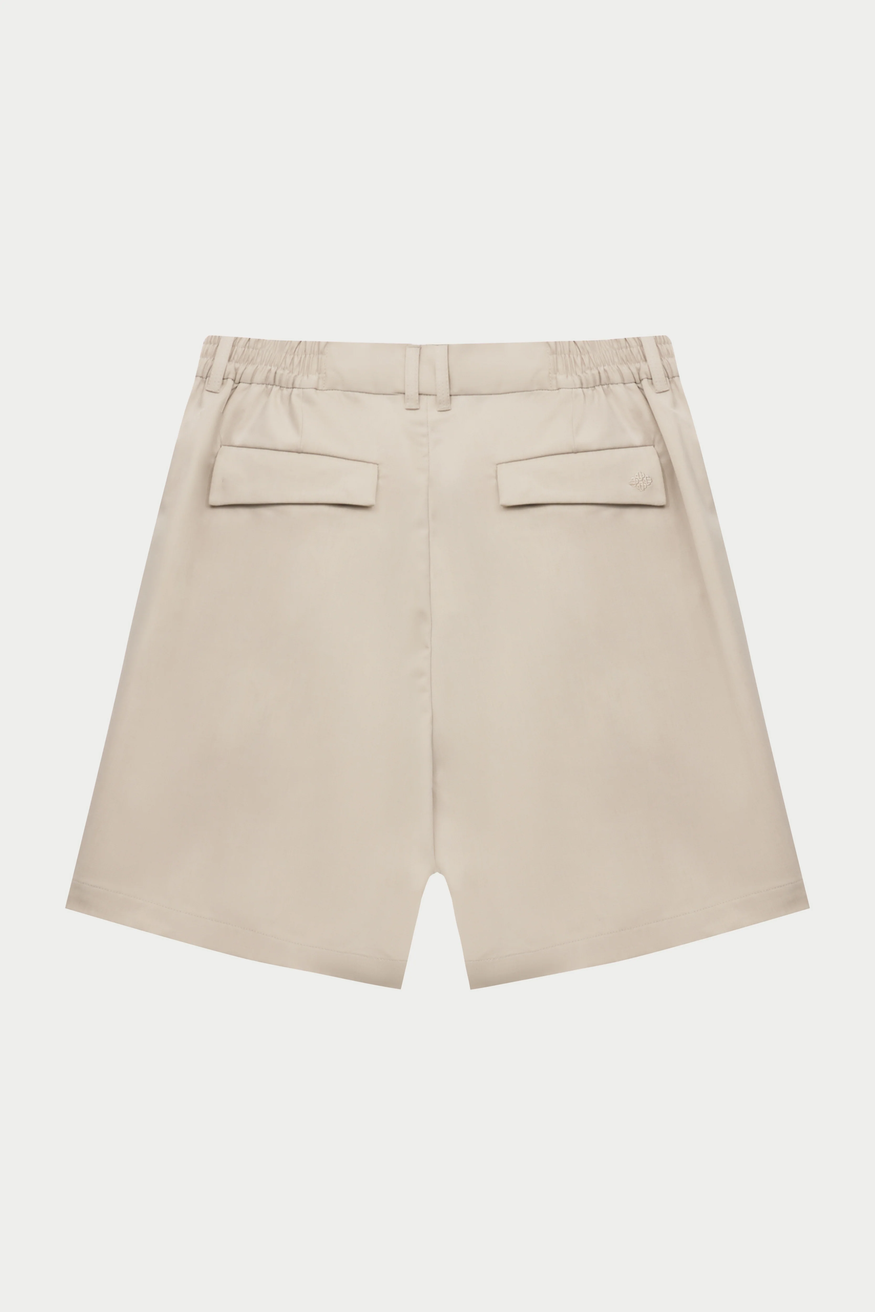 SMART WOVEN SHORTS - STONE - Image 10