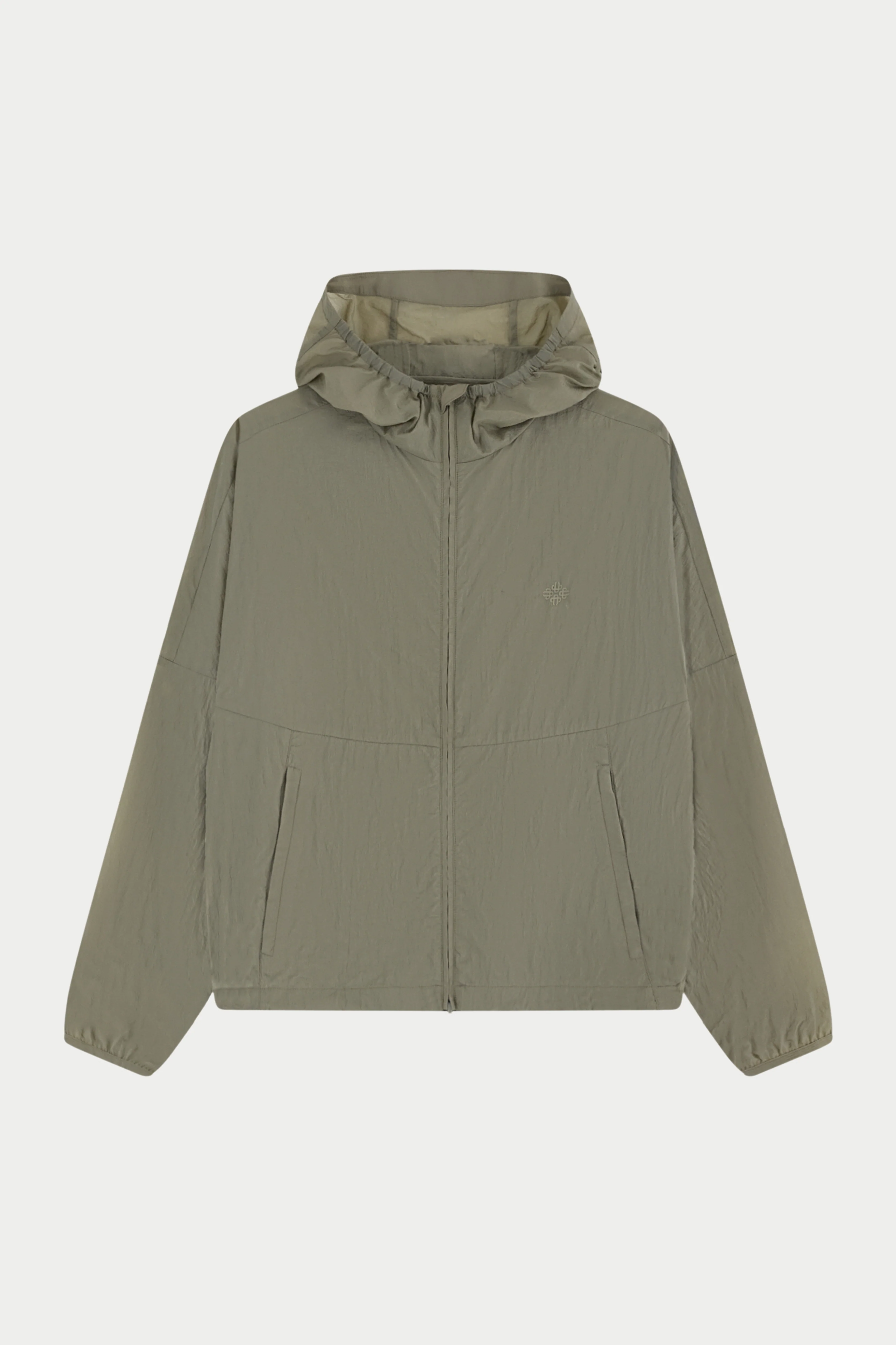 TRANSLUCENT WINDBREAKER - KHAKI