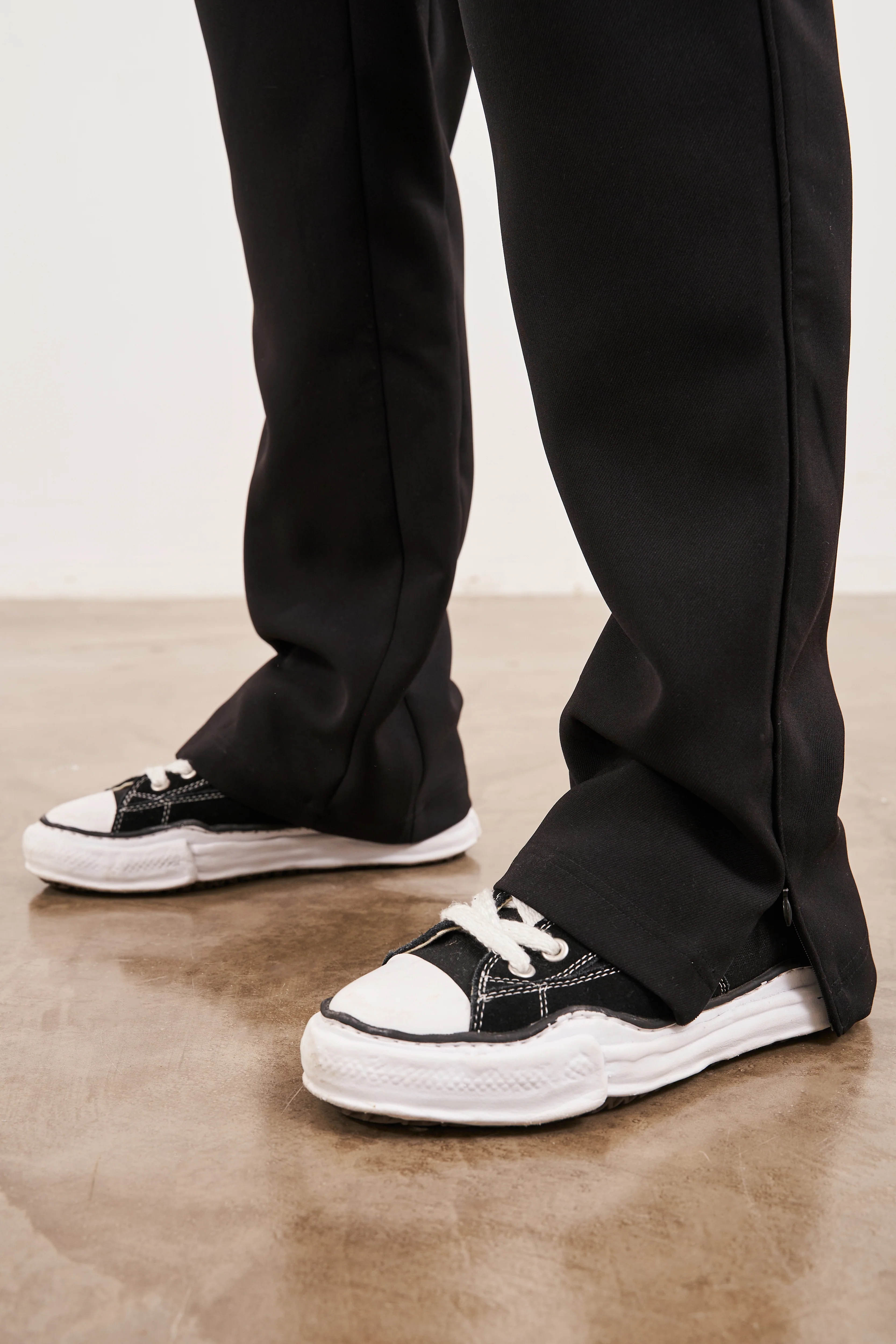 ULTIMATE SPLIT HEM SMART PANT - BLACK - Image 5