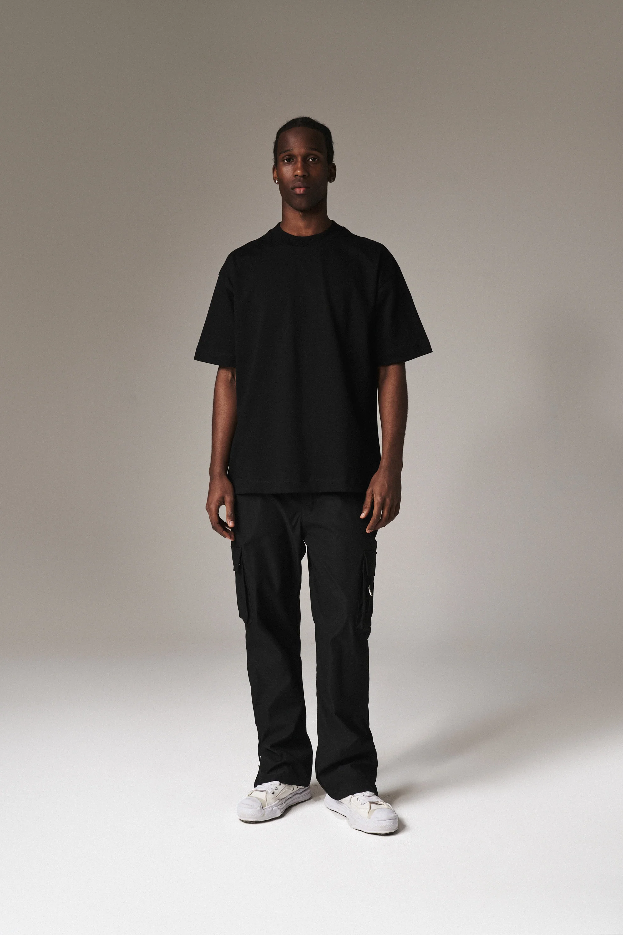 SUPER HEAVYWEIGHT BLANK T-SHIRT - BLACK - Image 3