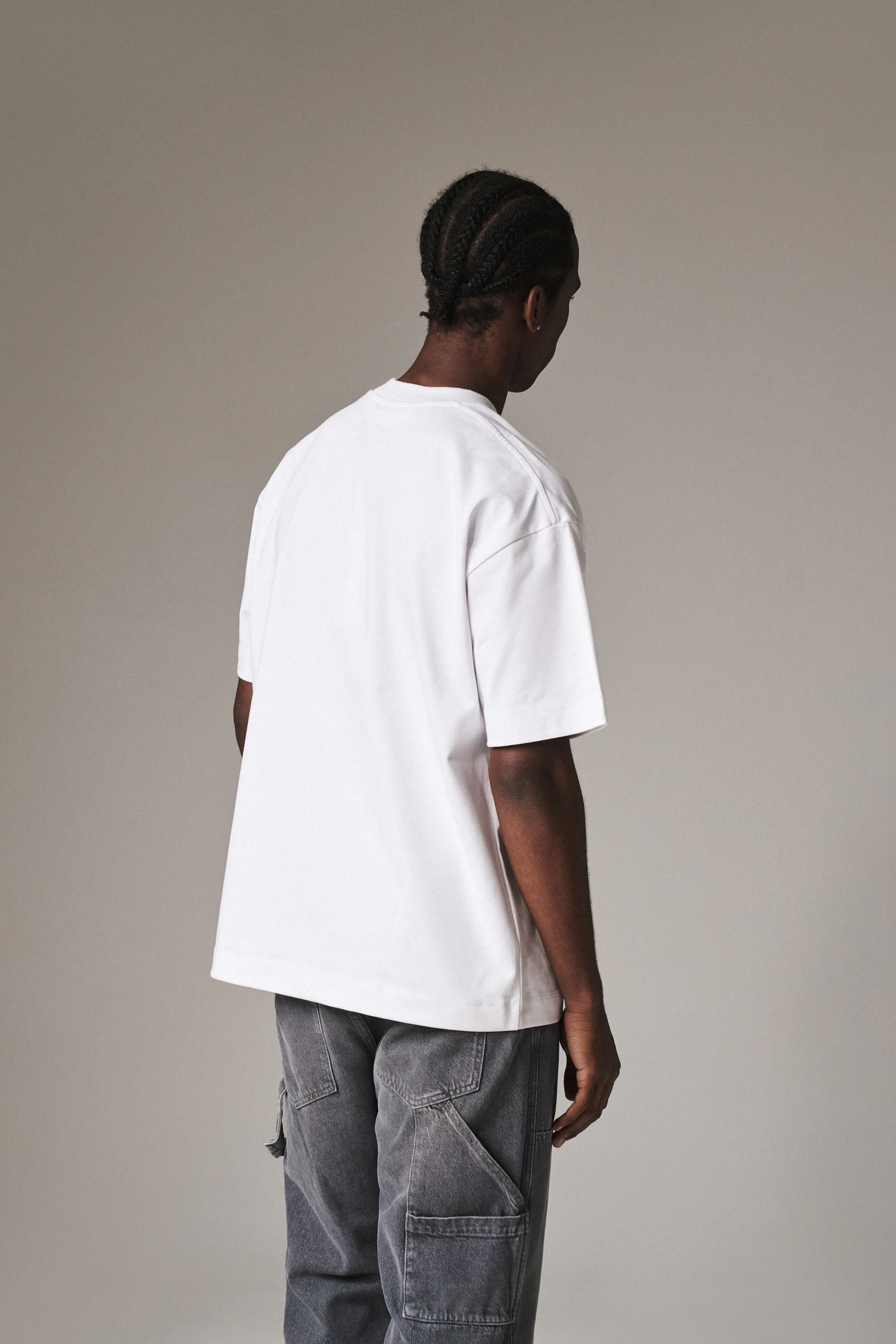 SUPER HEAVYWEIGHT BLANK T-SHIRT - WHITE - Image 5
