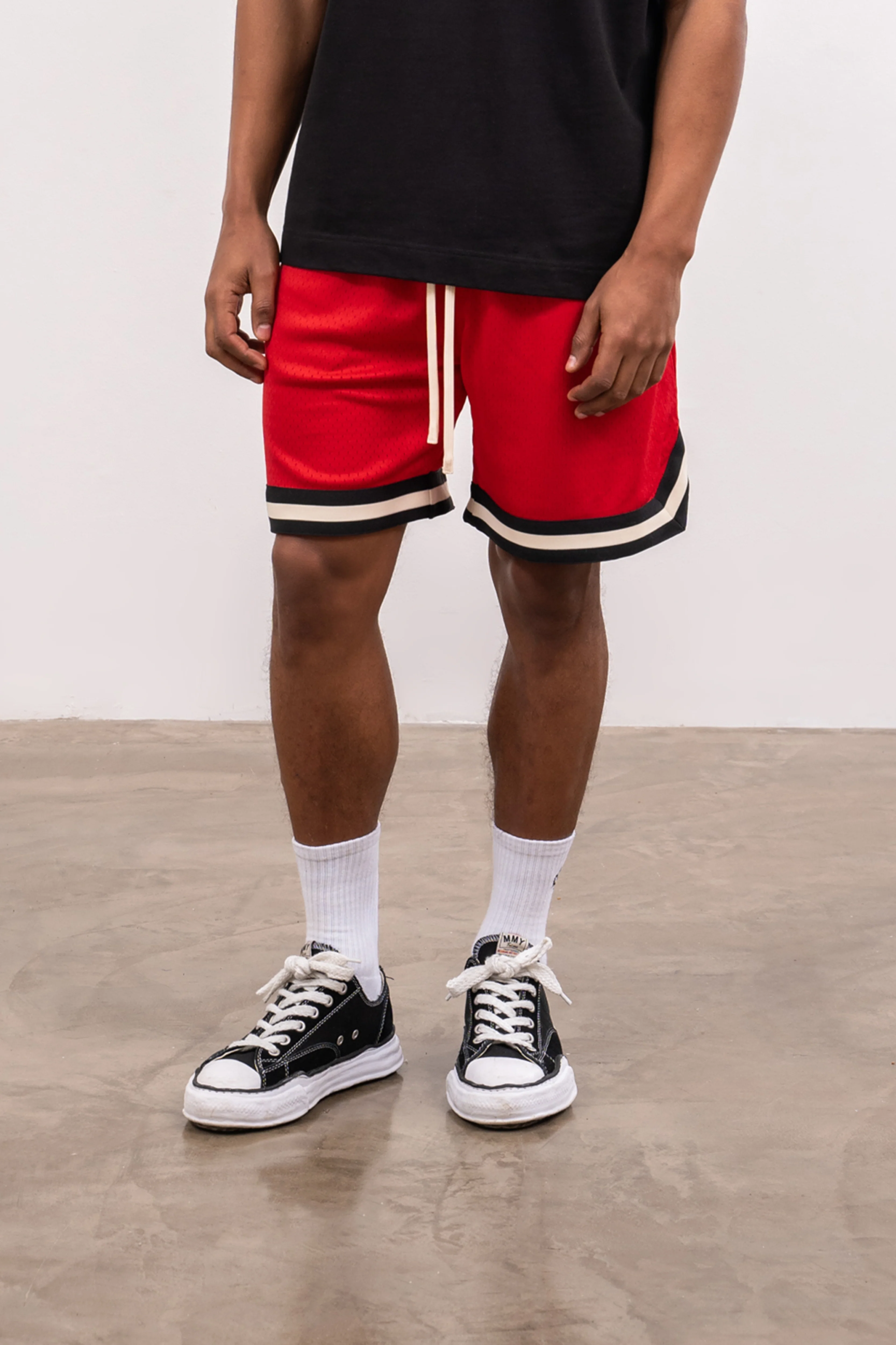 VARSITY MESH SHORT - RED - Image 4