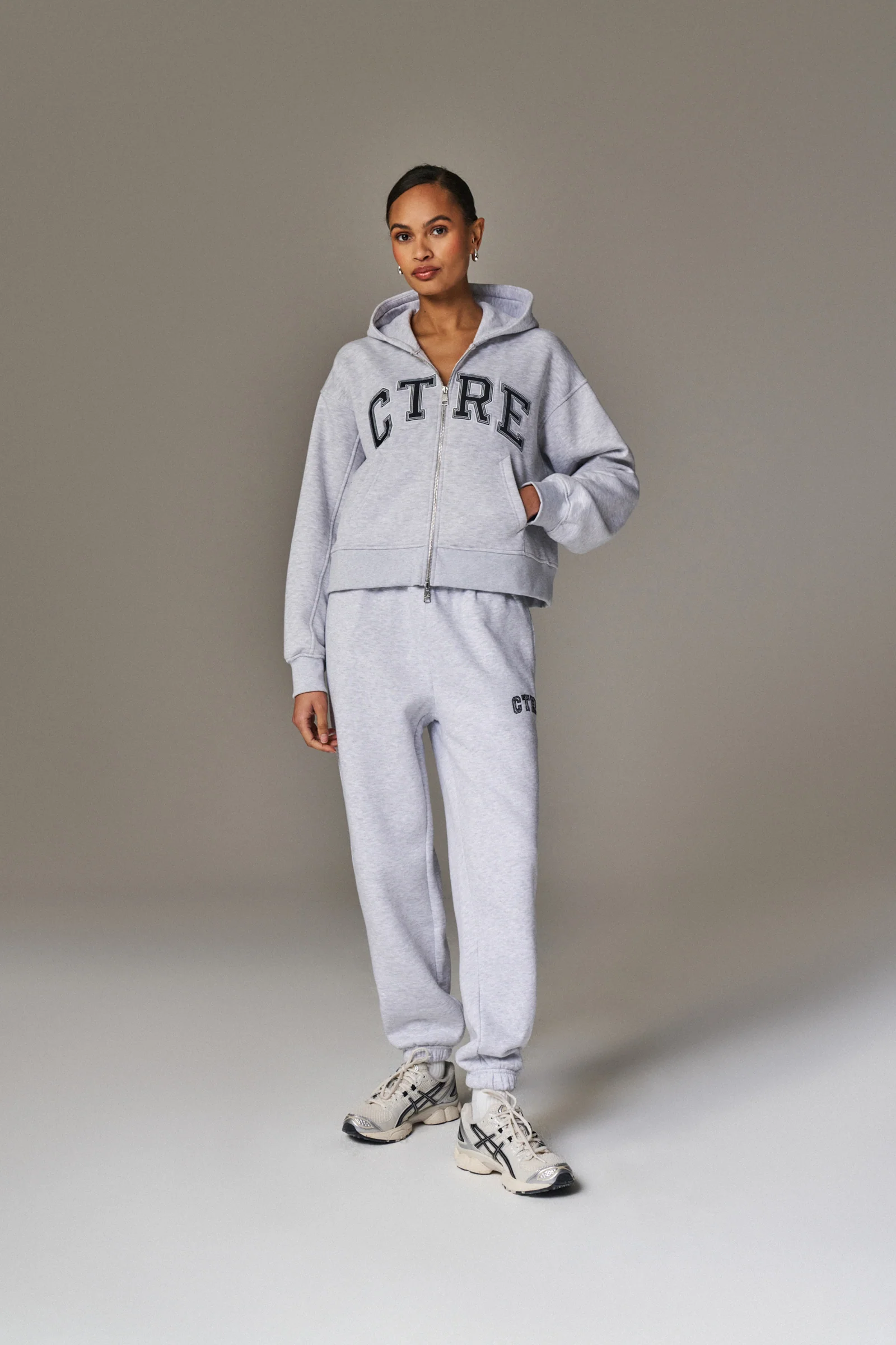 CTRE RELAXED JOGGERS - GREY MARL - Image 2